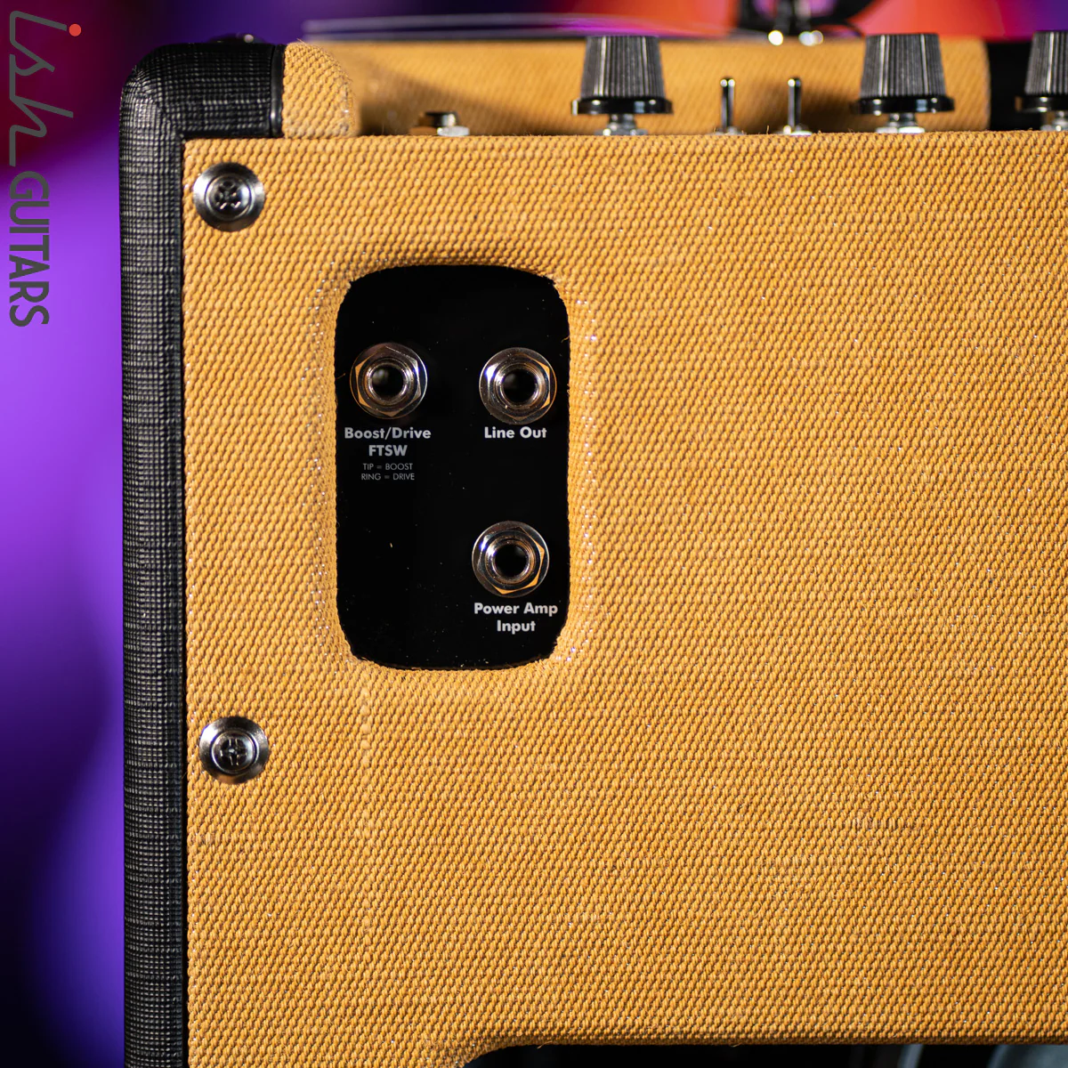 Supro Delta King 12 15W Tube Guitar Amp Tweed and Black - Image 6