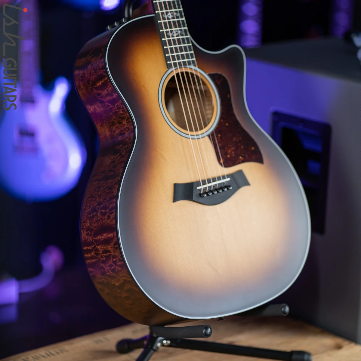 Taylor 314CE Ltd Grand Auditorium Torrefied Spruce/Quilted Sapele - Image 6