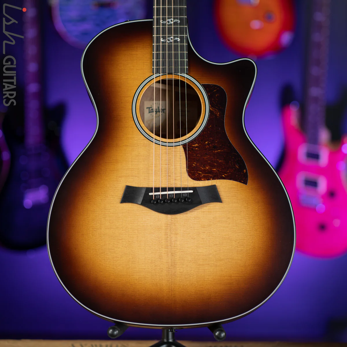 2021 Taylor 314CE Ltd Grand Auditorium Torrefied Spruce/Quilted Sapele - Image 2