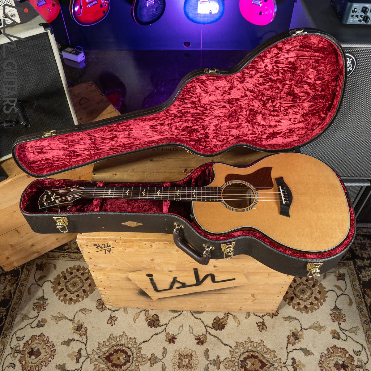 2021 Taylor 614ce Grand Auditorium Acoustic-Electric Guitar Brown Sugar - Image 13