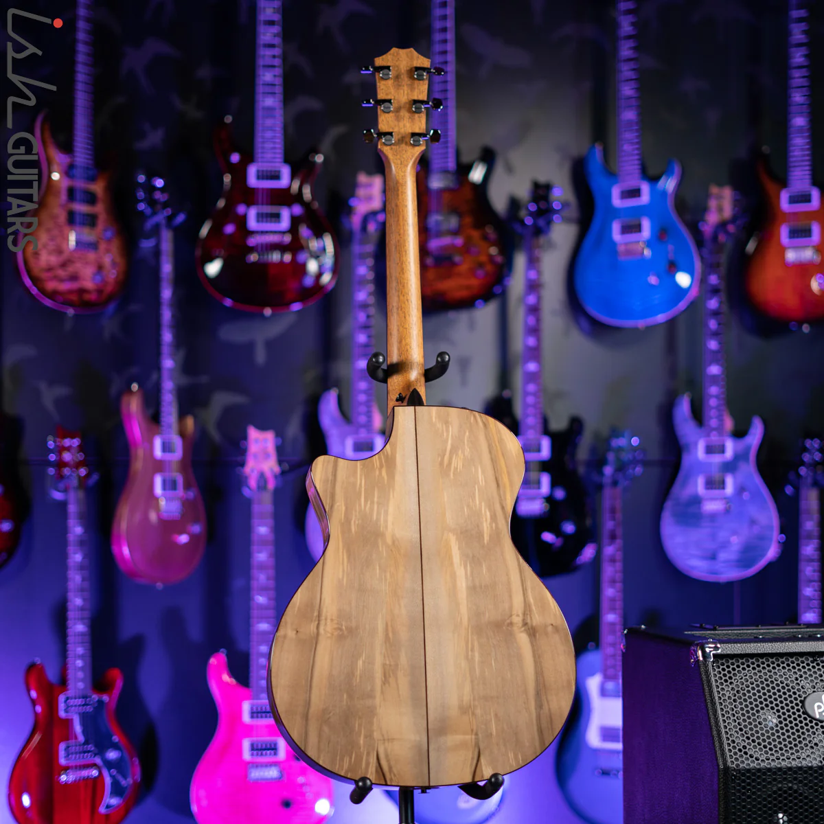 2021 Taylor 714ce LTD V-Class Blackheart Sassafras Lutz Spruce Natural - Image 9