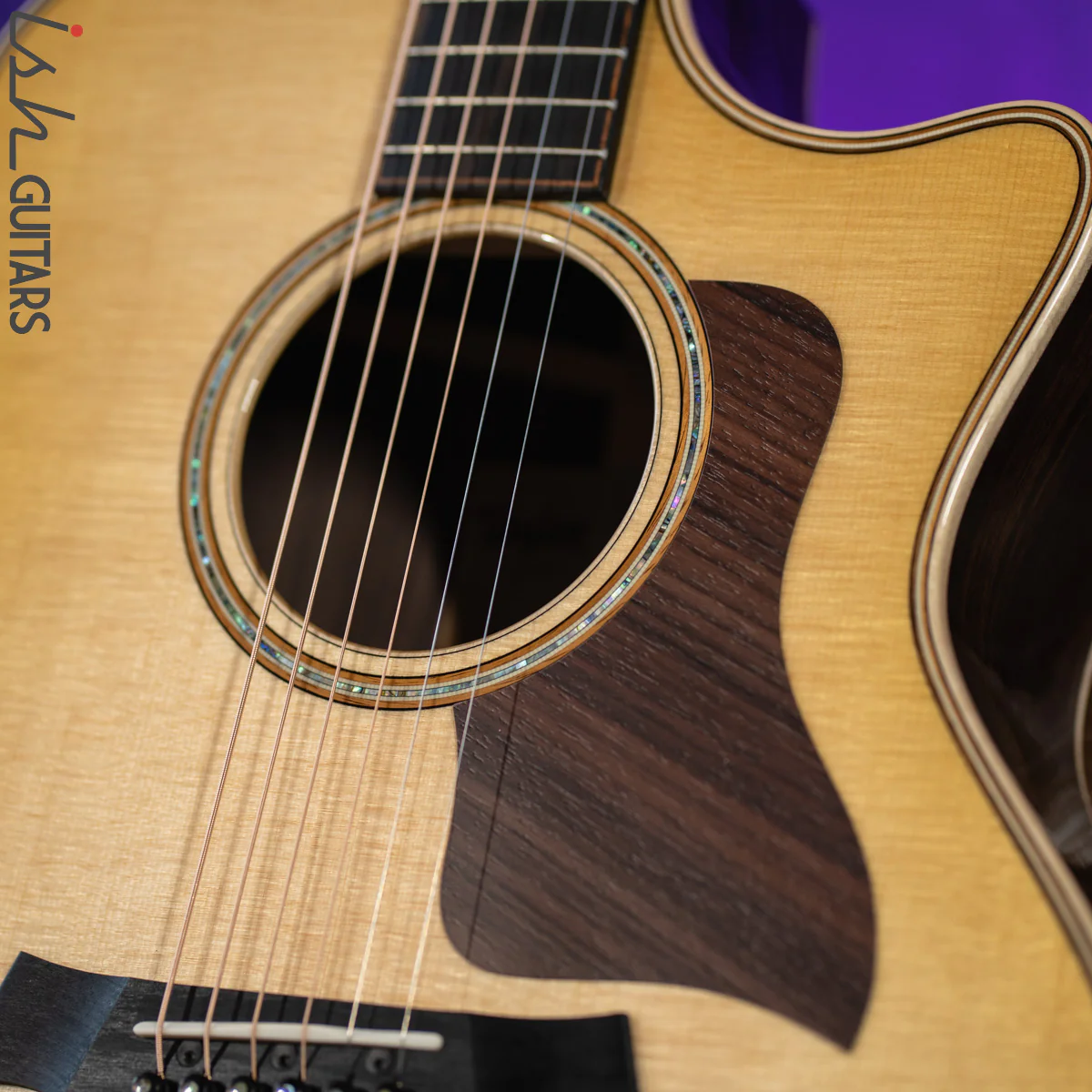 2021 Taylor Custom GA LTD Rosewood Sitka Spruce Antique Blond - Image 4