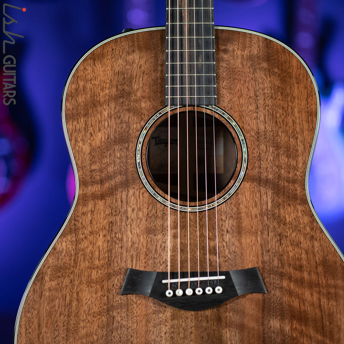 2021 Taylor Custom Grand LTD Pacific Walnut Acoustic Electric Guitar - Image 4
