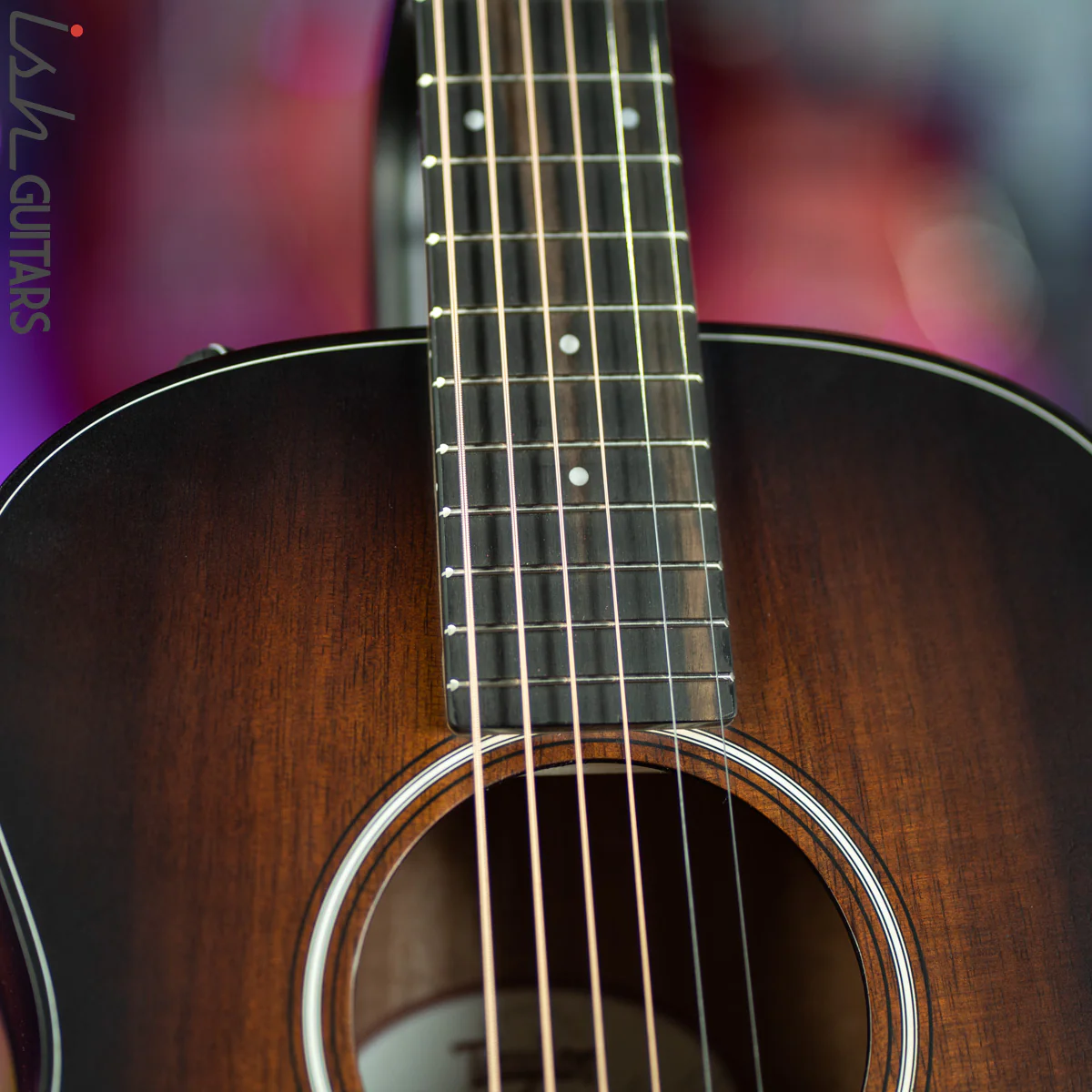 Taylor GS Mini-e Koa Plus Shaded Edgeburst - Image 5