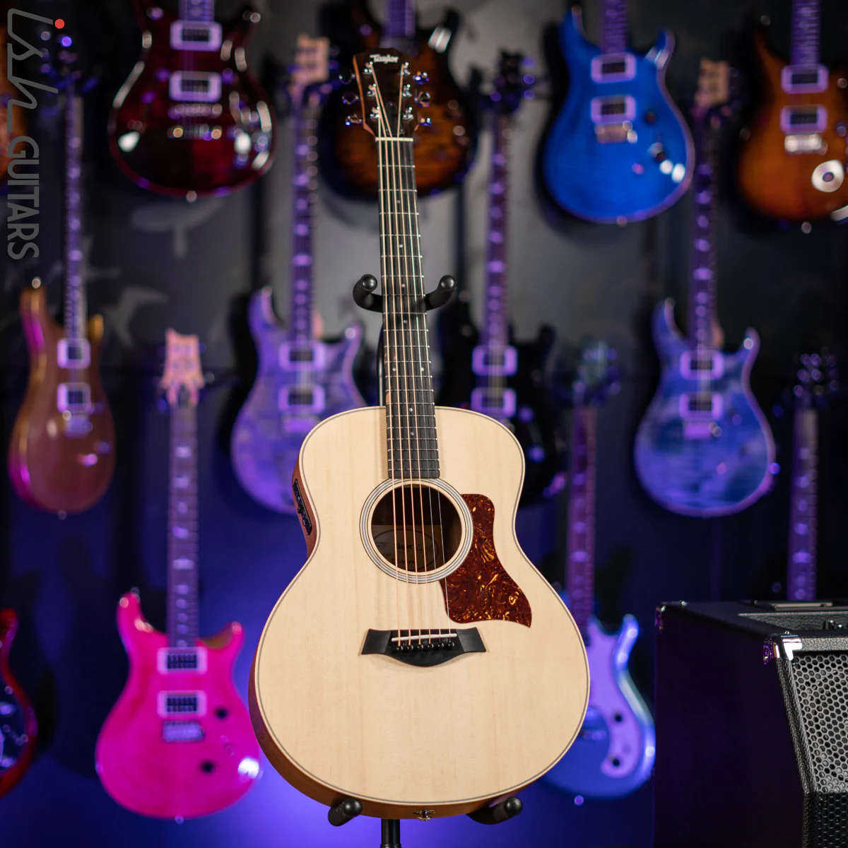 2021 Taylor GS Mini-e Quilted Sapele LTD Natural - Image 2