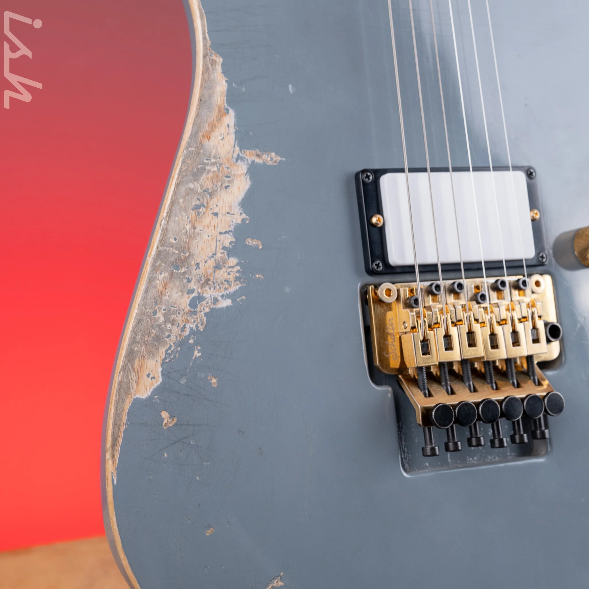 2021 Tom Anderson Pro Am Sonic Grey w/ Binding (In-Distress Level 3) - Image 5