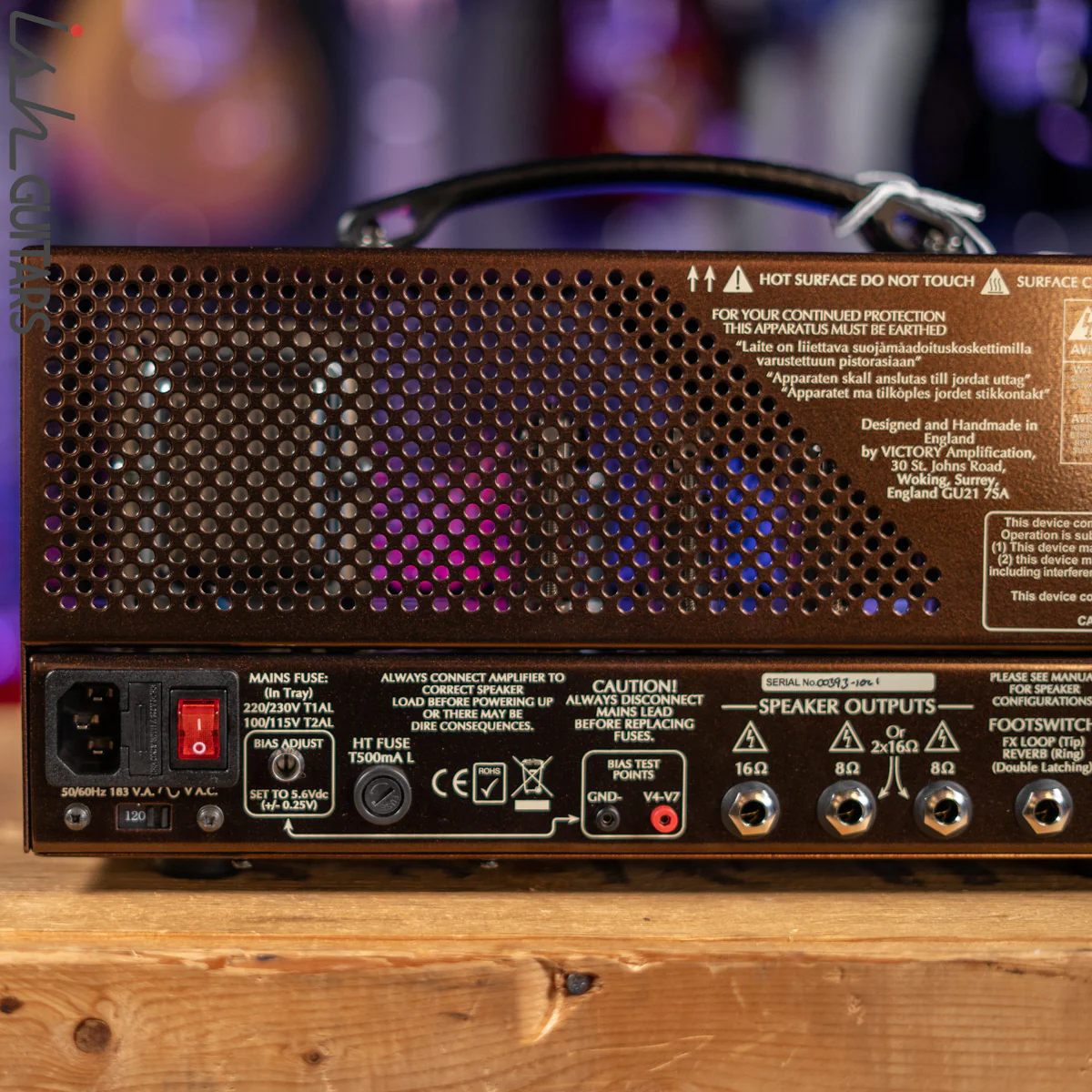 Victory VC35 The Copper 35W Guitar Amp Head - Image 4