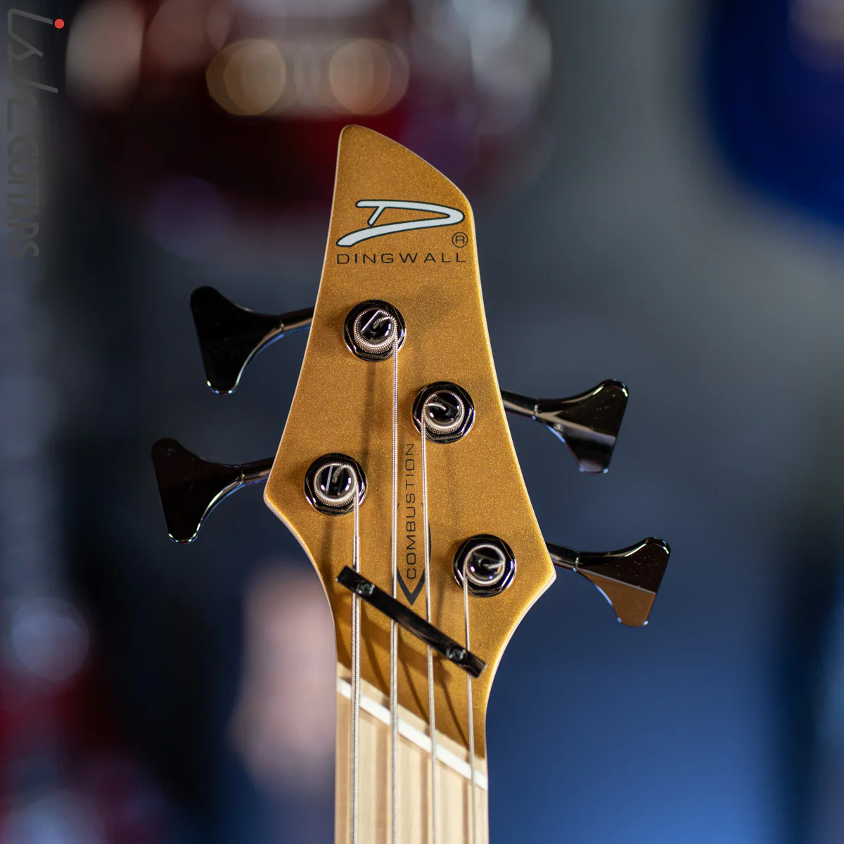 Dingwall NG-3 4-String Bass Matte Gold Metallic - Image 4