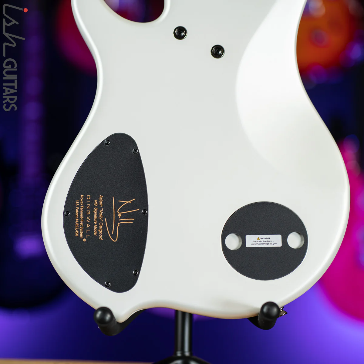 Dingwall NG-3 5-String Bass Ducati White - Image 9