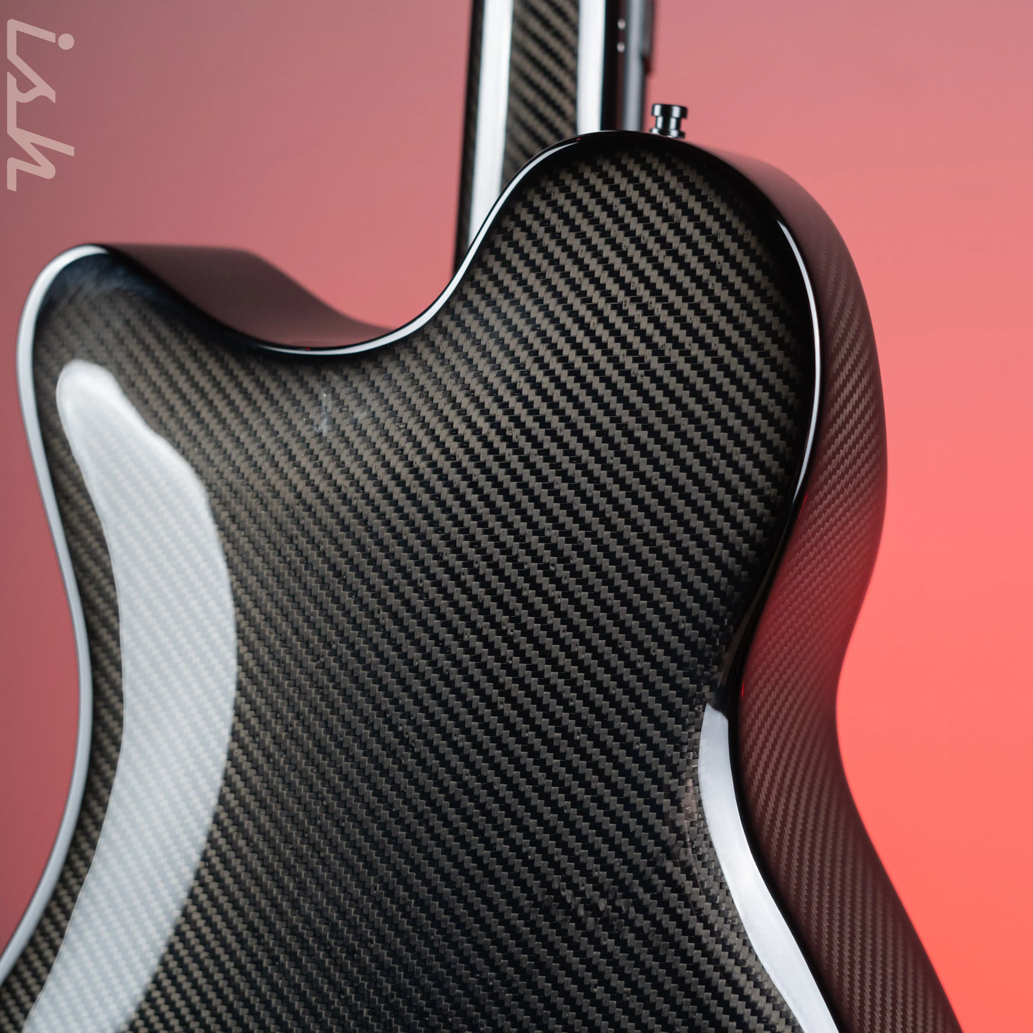 2022 Emerald X20 Carbon Acoustic Guitar Lauro Preto Natural - Image 10