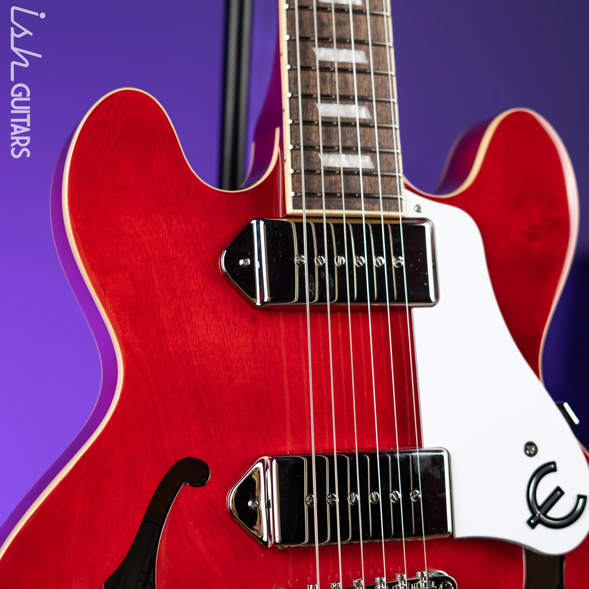 2022 Epiphone Casino Coupe Hollowbody Cherry Red - Image 4