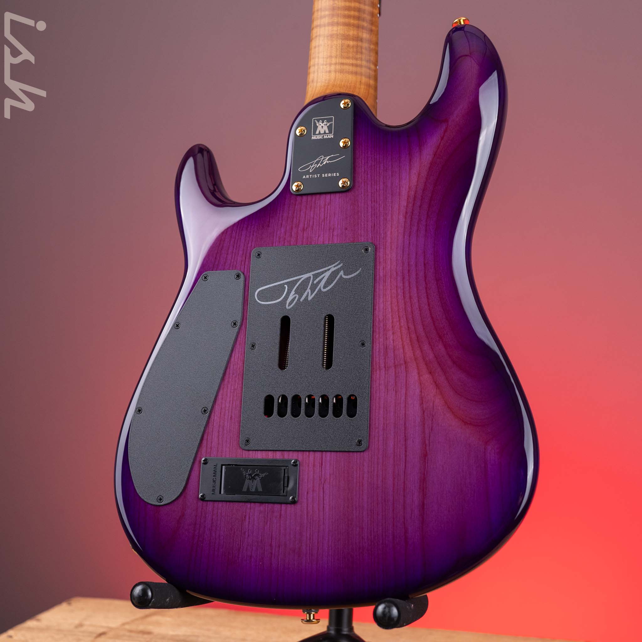 2022 Ernie Ball Music Man Jason Richardson 7-String Majora Purple - Image 7