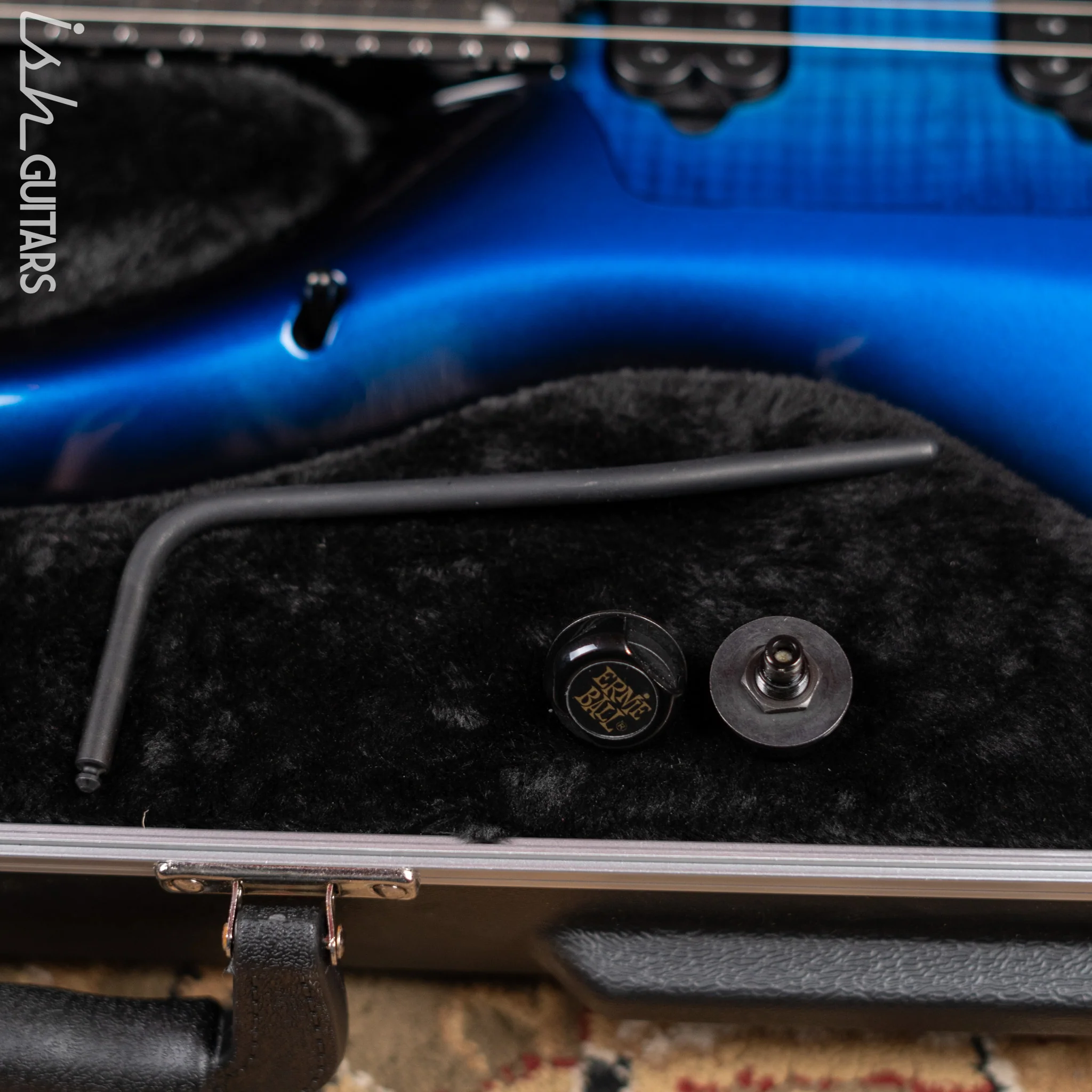 2022 Ernie Ball Music Man Majesty John Petrucci Signature Titan Blue - Image 13