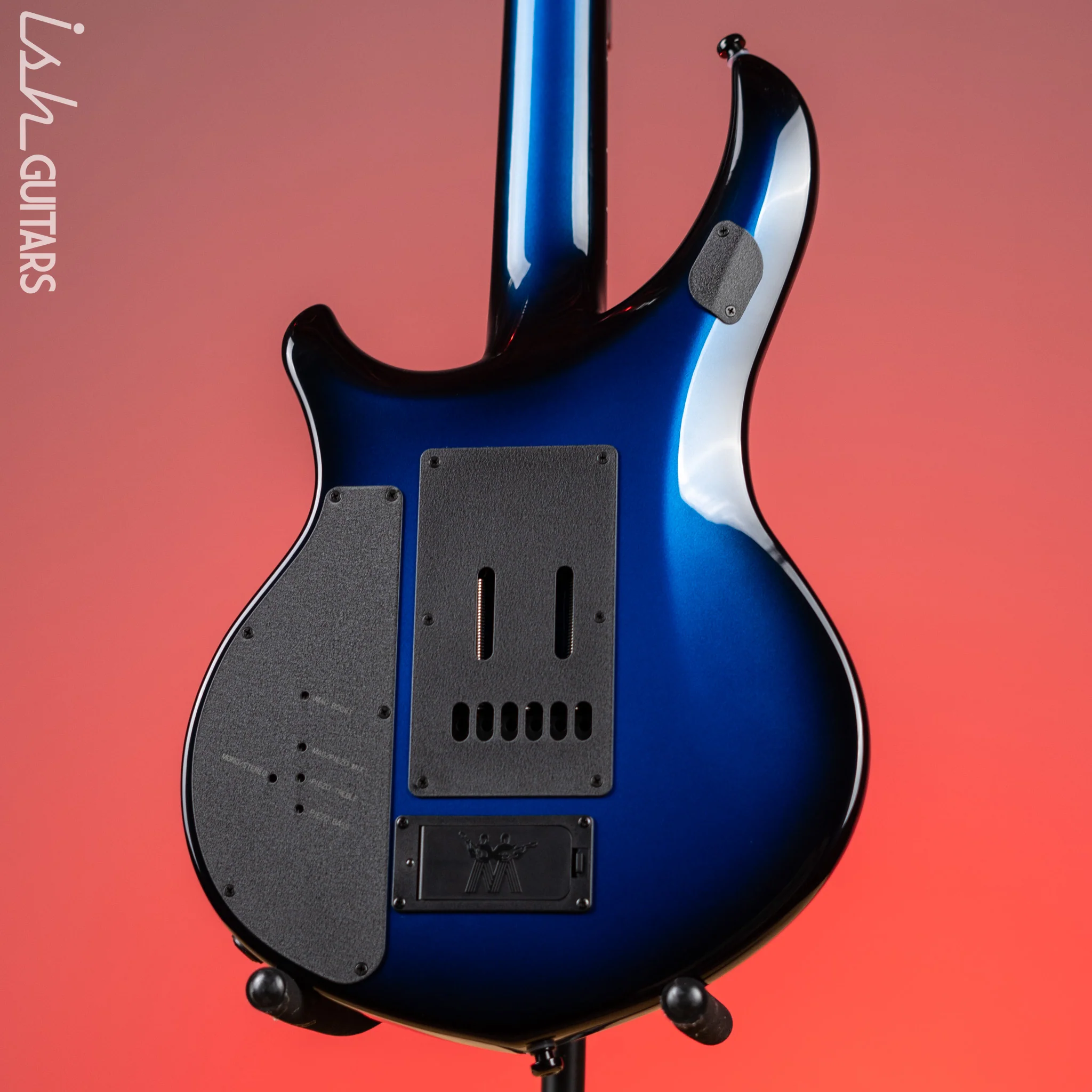 2022 Ernie Ball Music Man Majesty John Petrucci Signature Titan Blue - Image 9