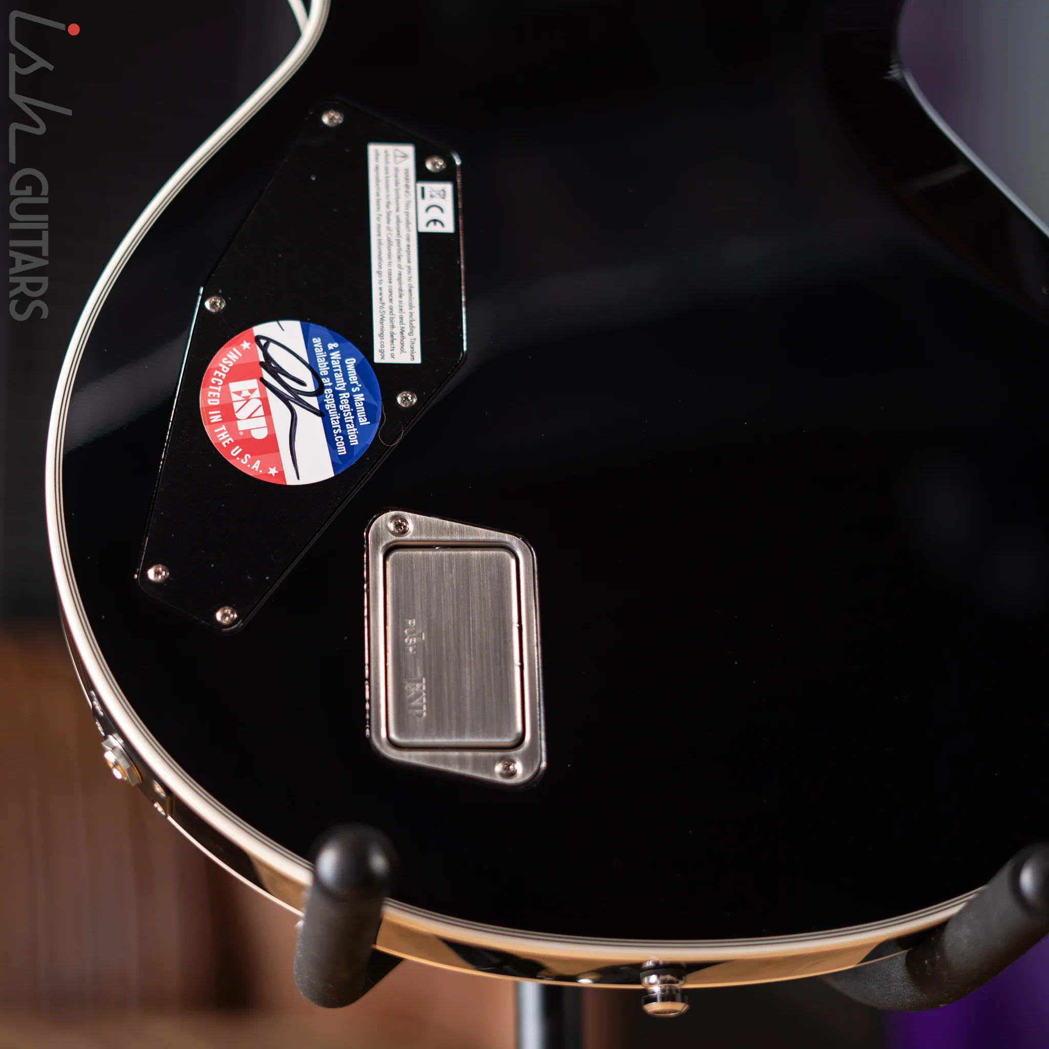 2022 ESP Original Eclipse Custom Purple Peel Gloss - Image 12