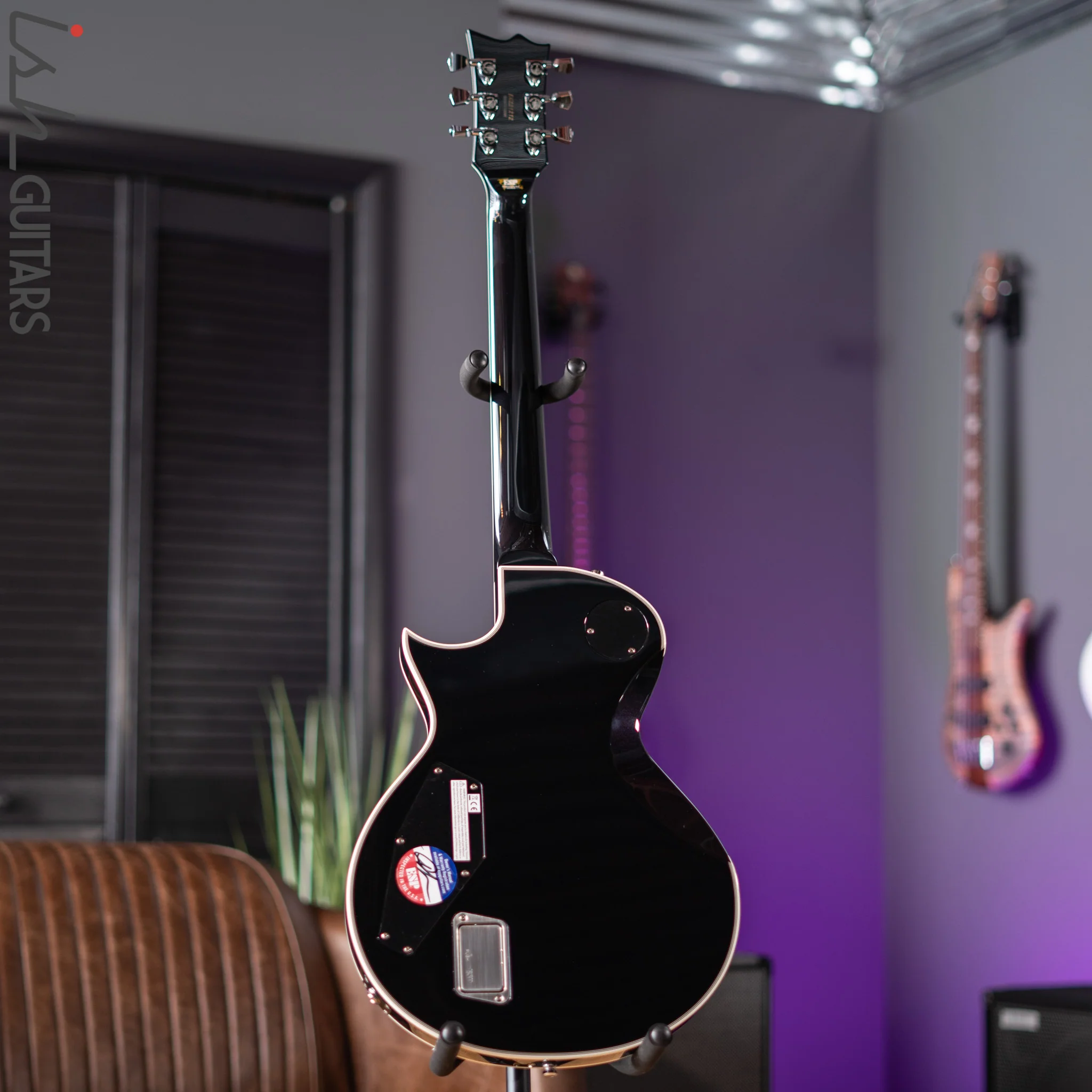 2022 ESP Original Eclipse Custom Purple Peel Gloss - Image 9