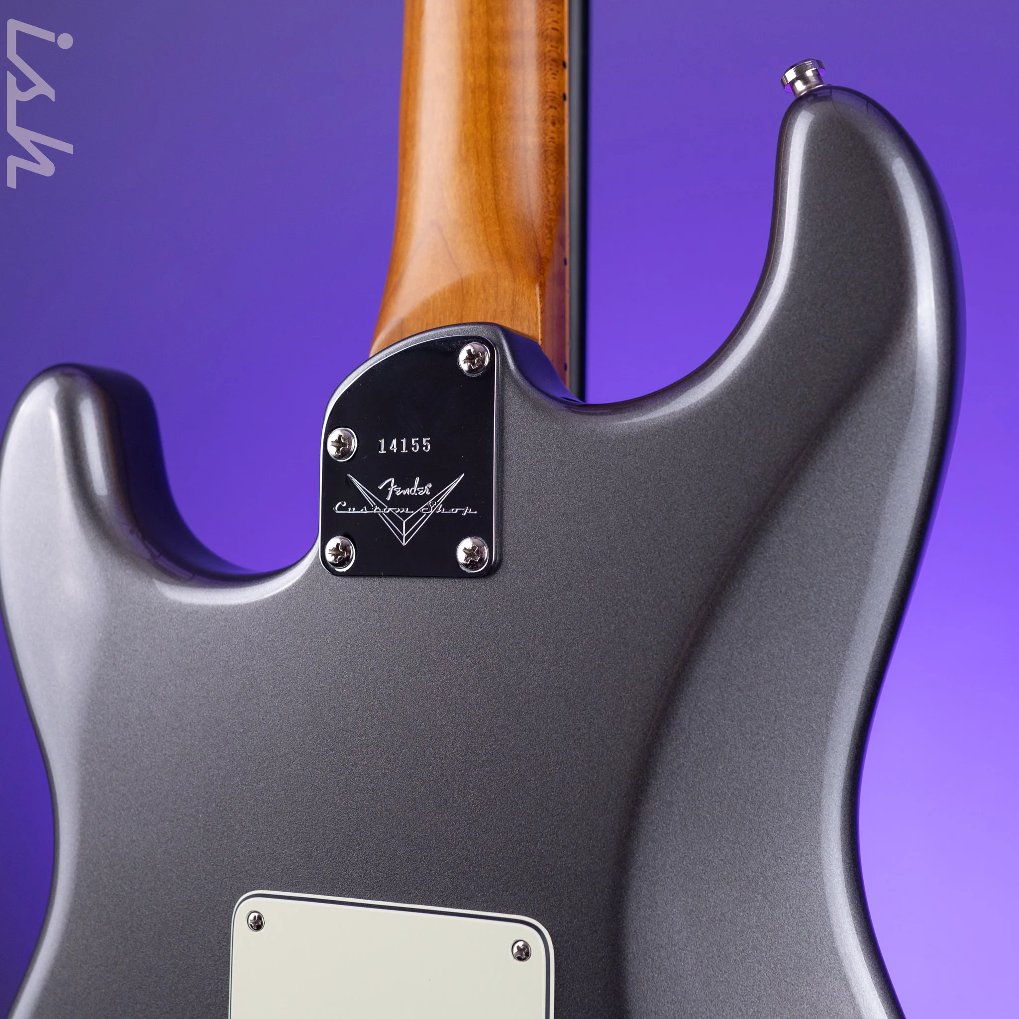 2022 Fender Elite Stratocaster NOS Custom Shop Pewter - Image 9