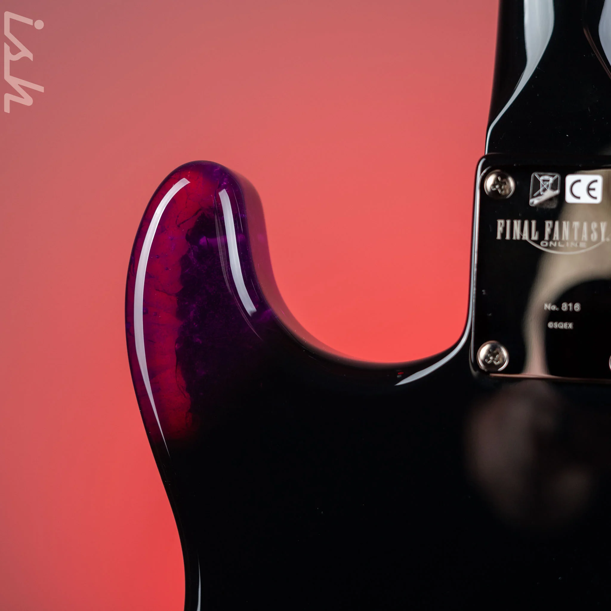 2022 Fender Final Fantasy XIV Stratocaster Limited Edition Black - Image 13