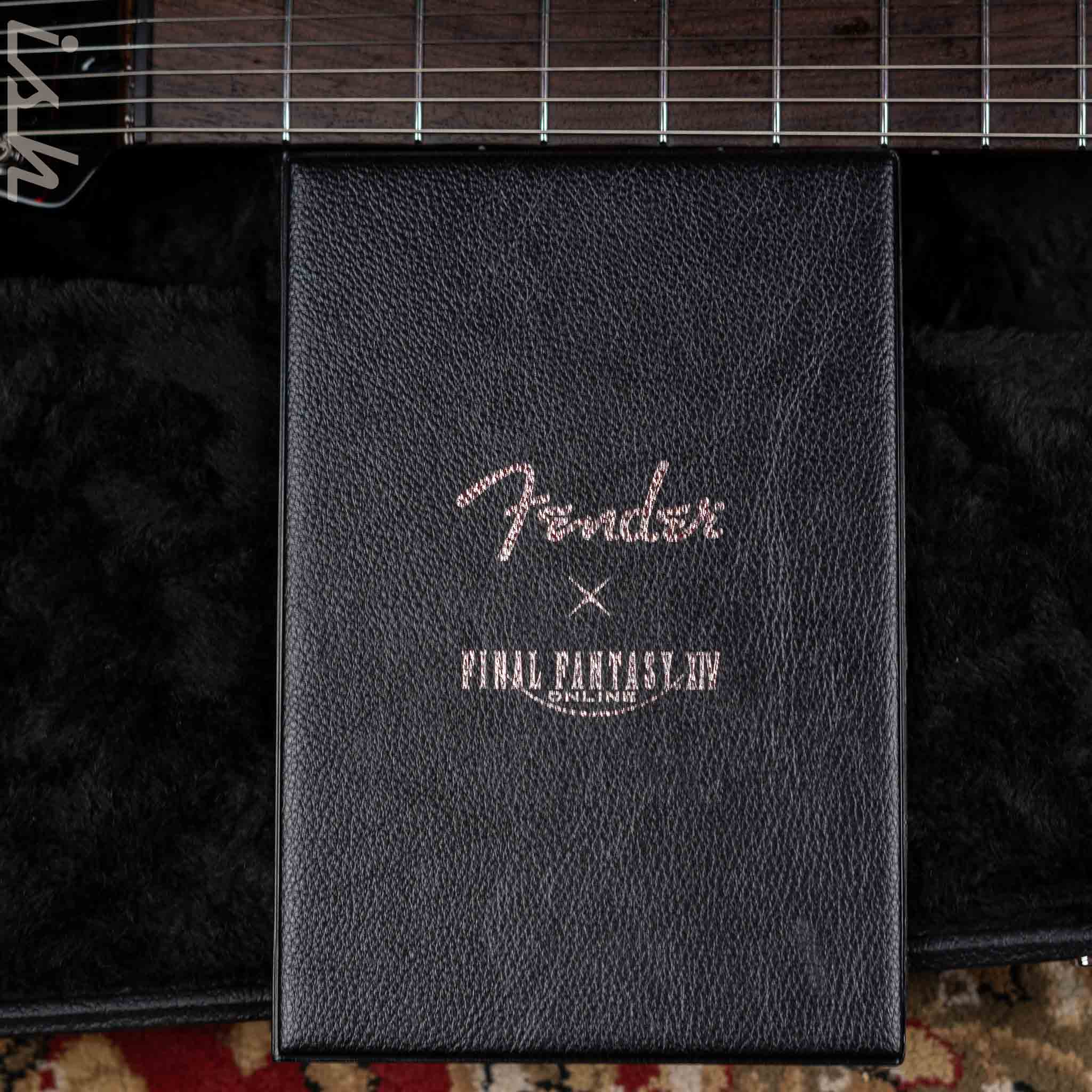 2022 Fender Final Fantasy XIV Stratocaster Limited Edition Black - Image 19