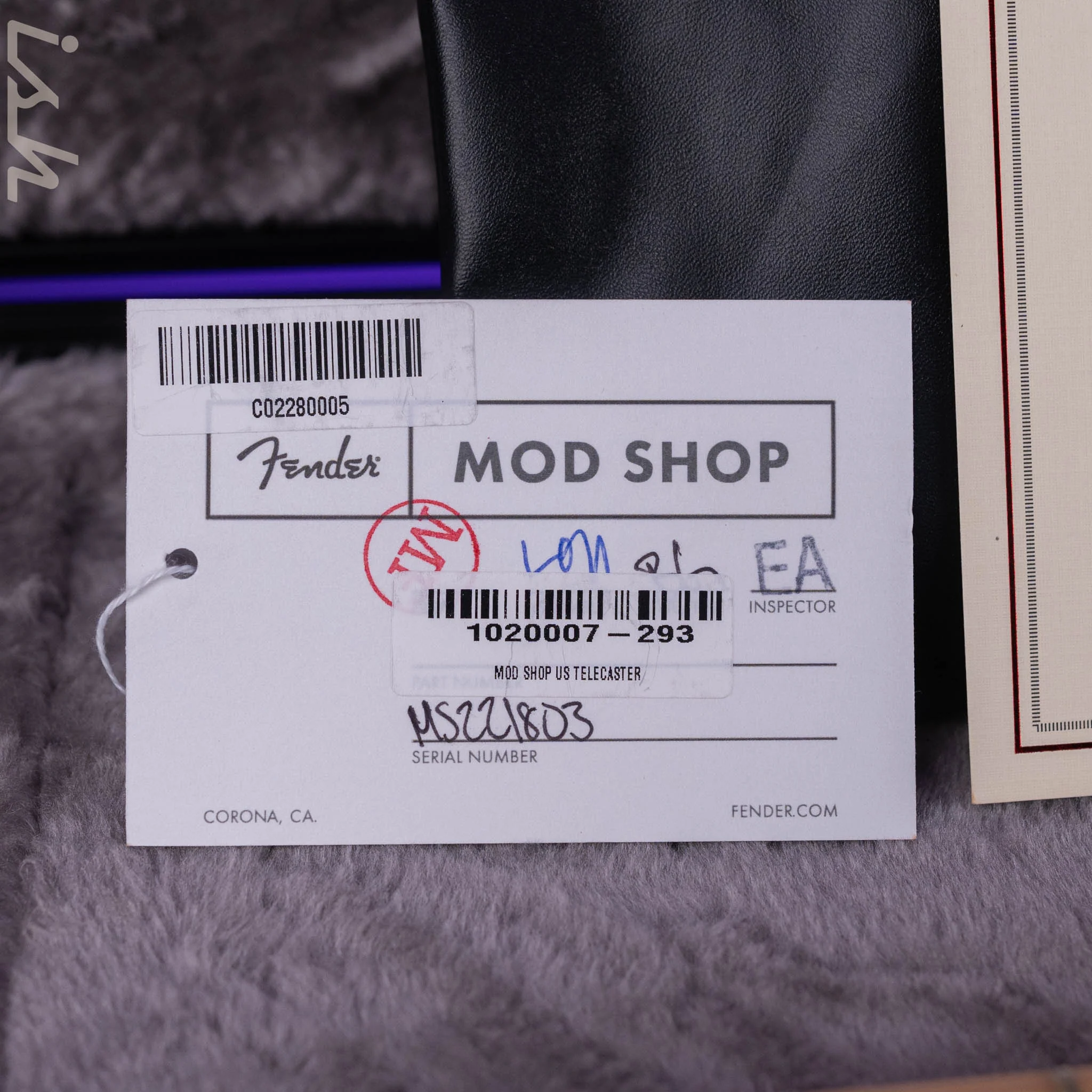2022 Fender Mod Shop Telecaster Burst - Image 16