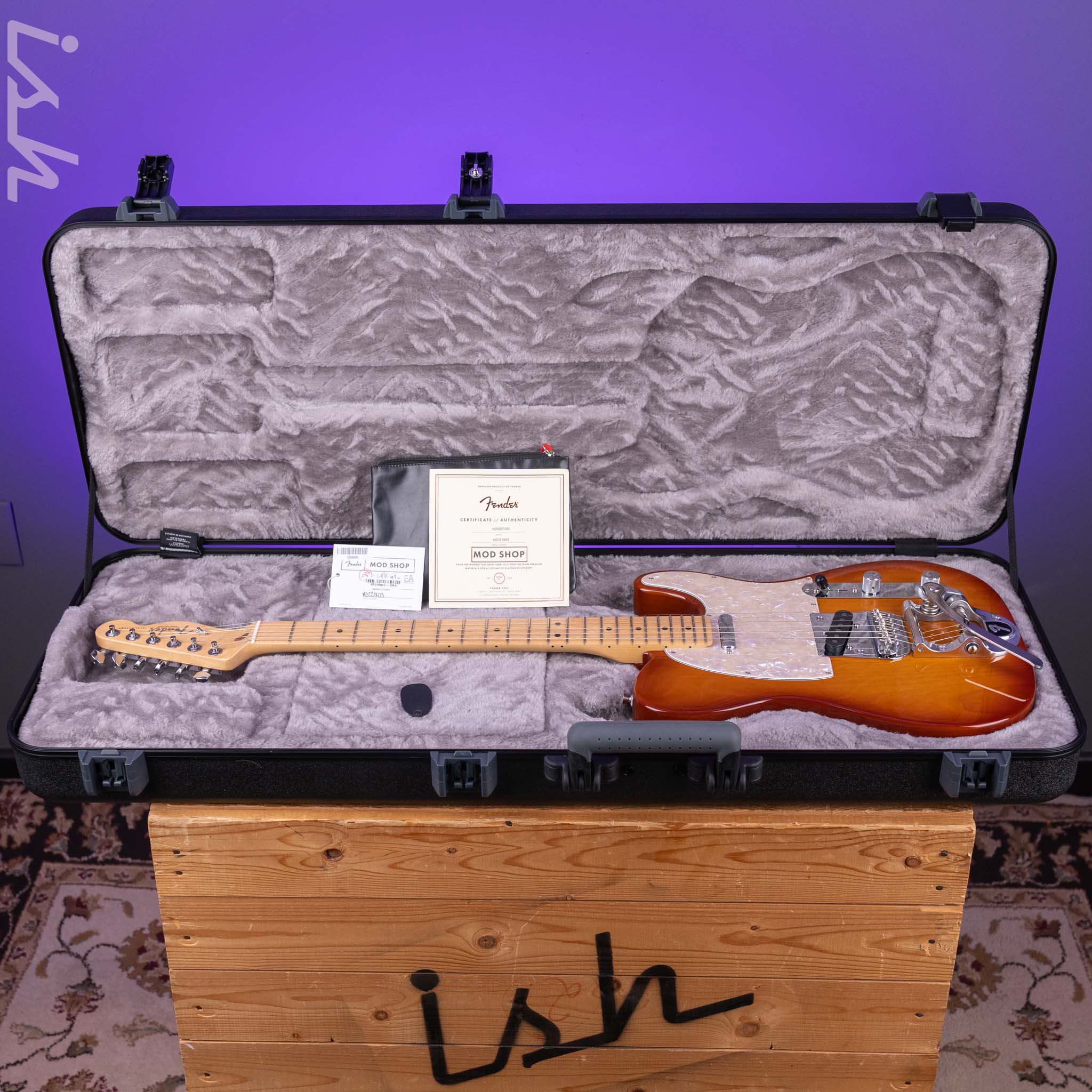 2022 Fender Mod Shop Telecaster Burst - Image 17