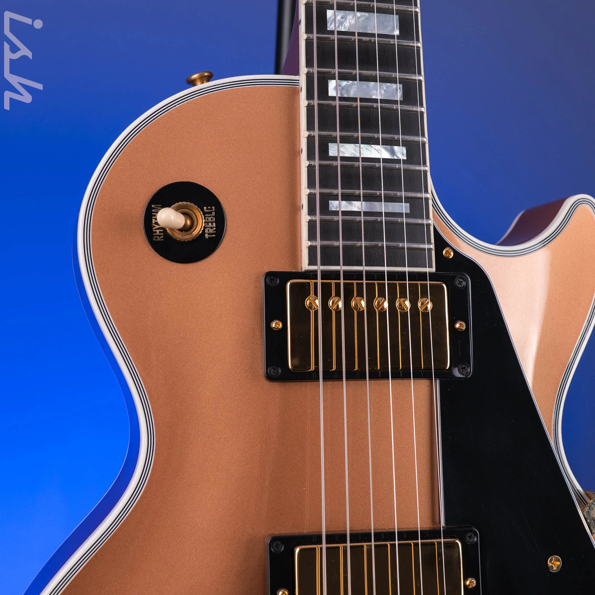 2022 Gibson Les Paul Custom Shop 70th Anniversary PSL Cartridge Brass - Image 4