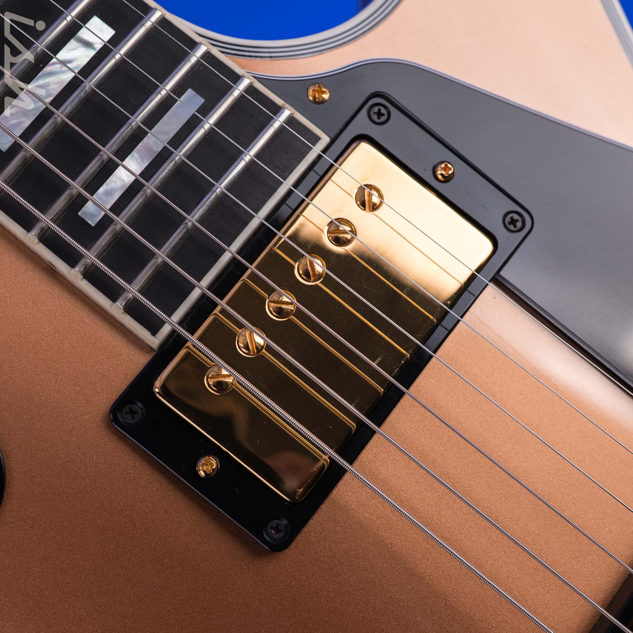 2022 Gibson Les Paul Custom Shop 70th Anniversary PSL Cartridge Brass - Image 7