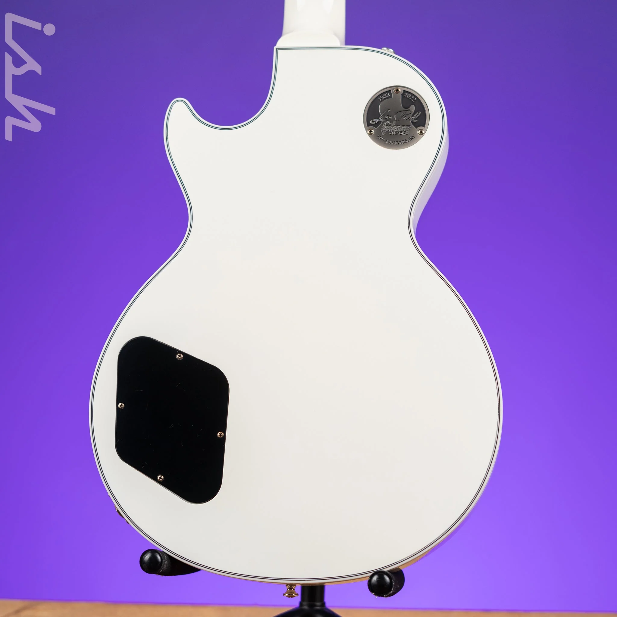 2022 Gibson Les Paul Custom White - Headstock Repair - Image 12