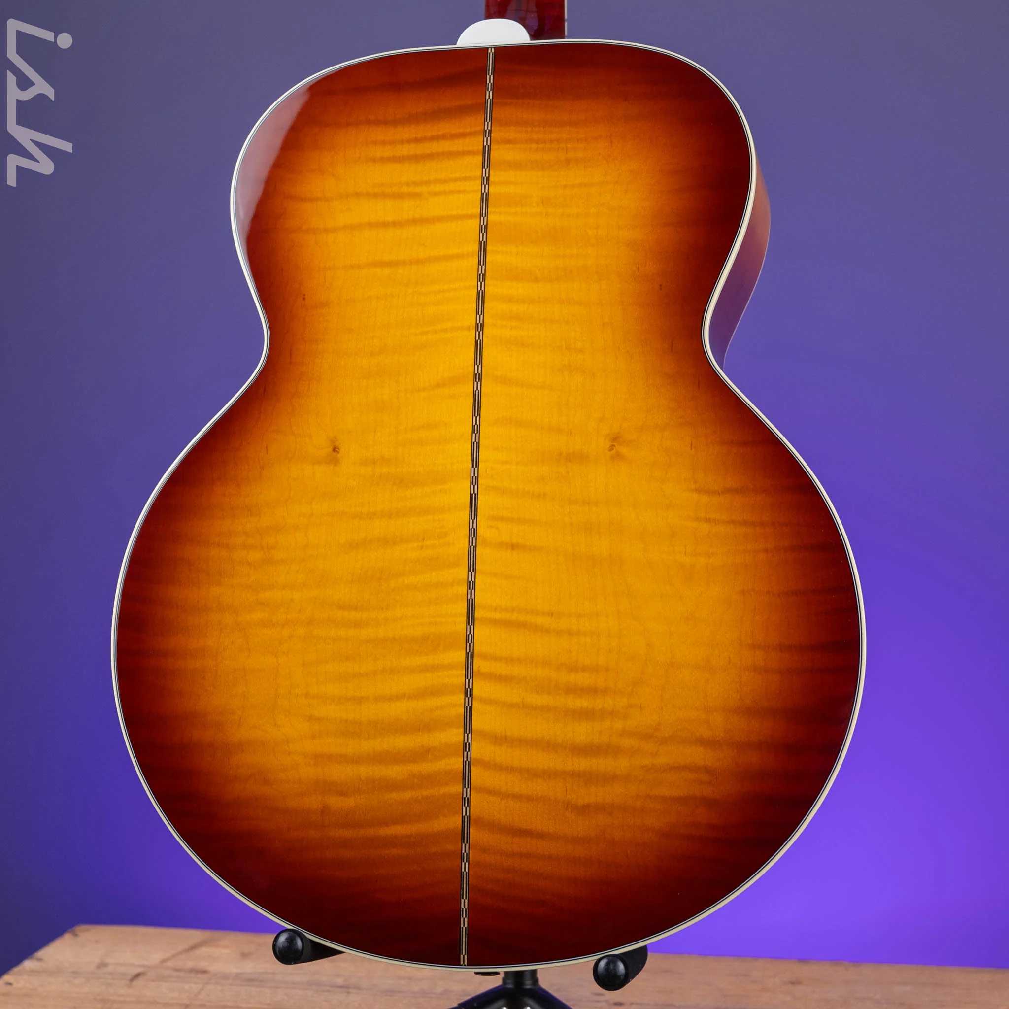 2022 Gibson SJ-200 Standard Acoustic-Electric Guitar Autumnburst - Image 8