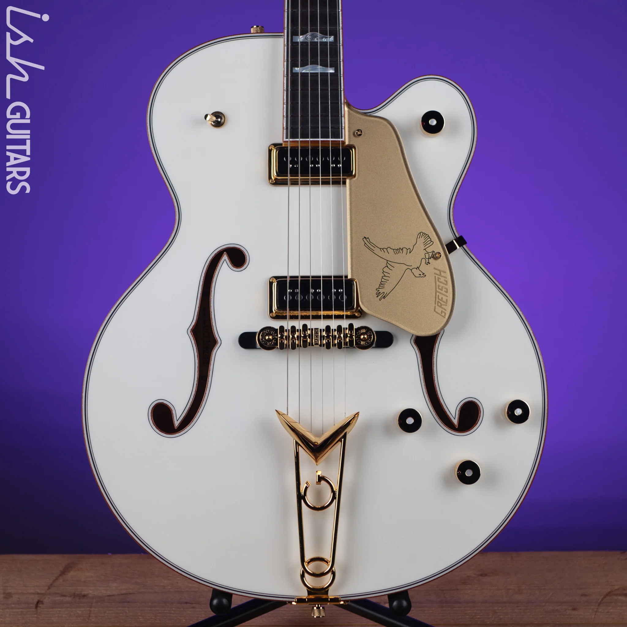 Gretsch G6136-CS USA Custom Shop White Falcon Demo