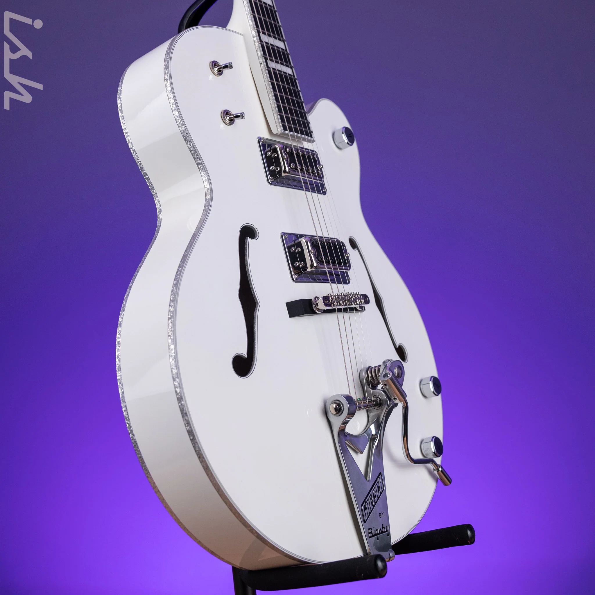2022 Gretsch G7593T-BD Bill Duffy White Falcon - Image 3