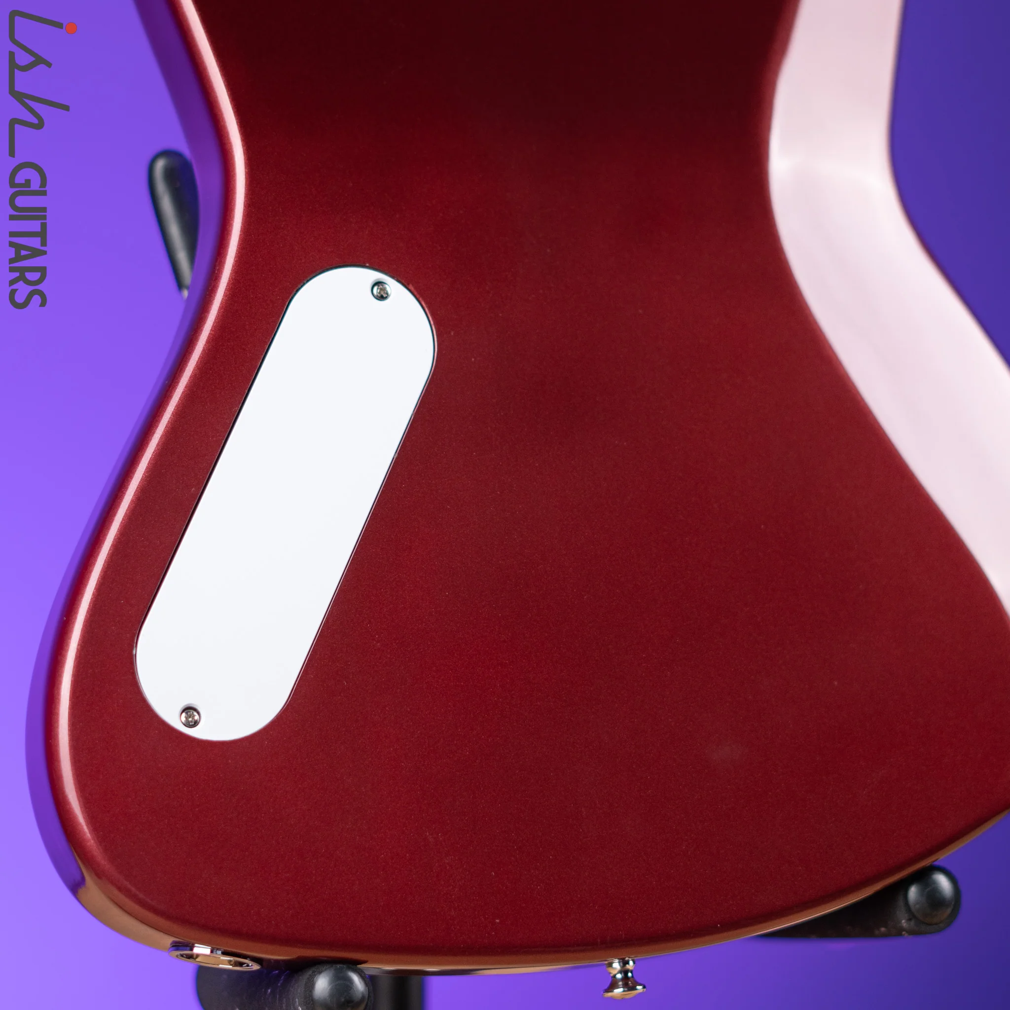 Harmony Standard Silhouette w/ Bigsby Electric Guitar Burgundy Demo - Image 10