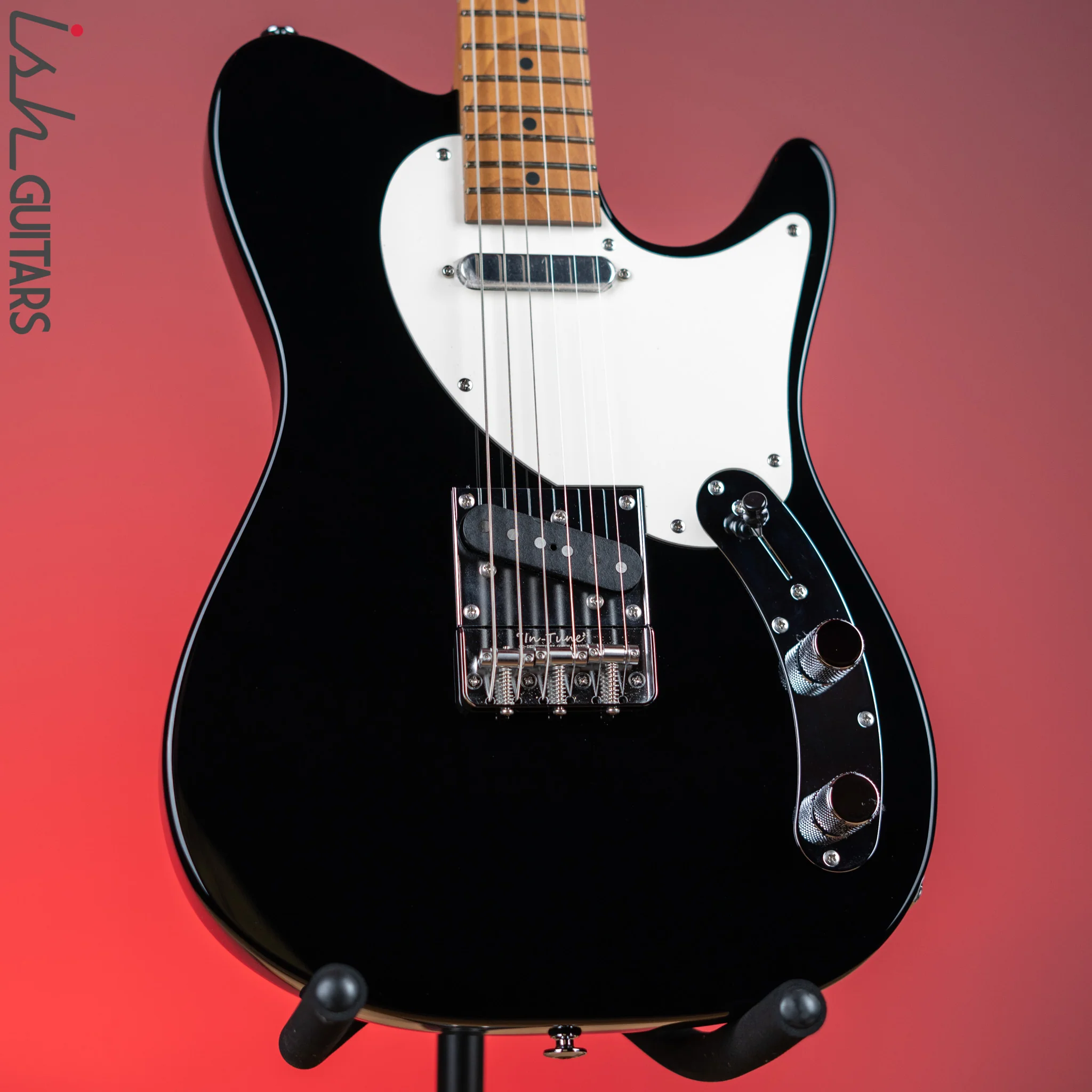 2022 Ibanez Prestige FLATV1 Josh Smith Signature Black