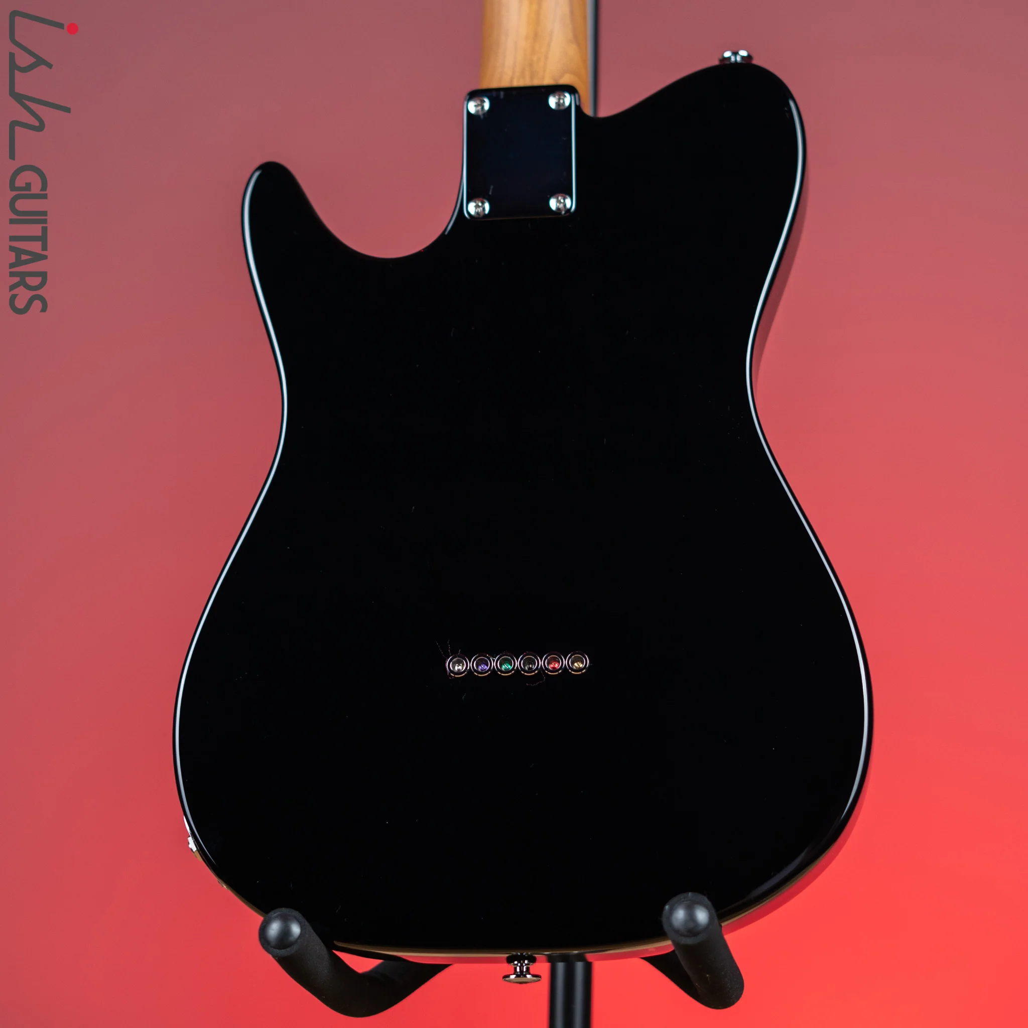 2022 Ibanez Prestige FLATV1 Josh Smith Signature Black - Image 8