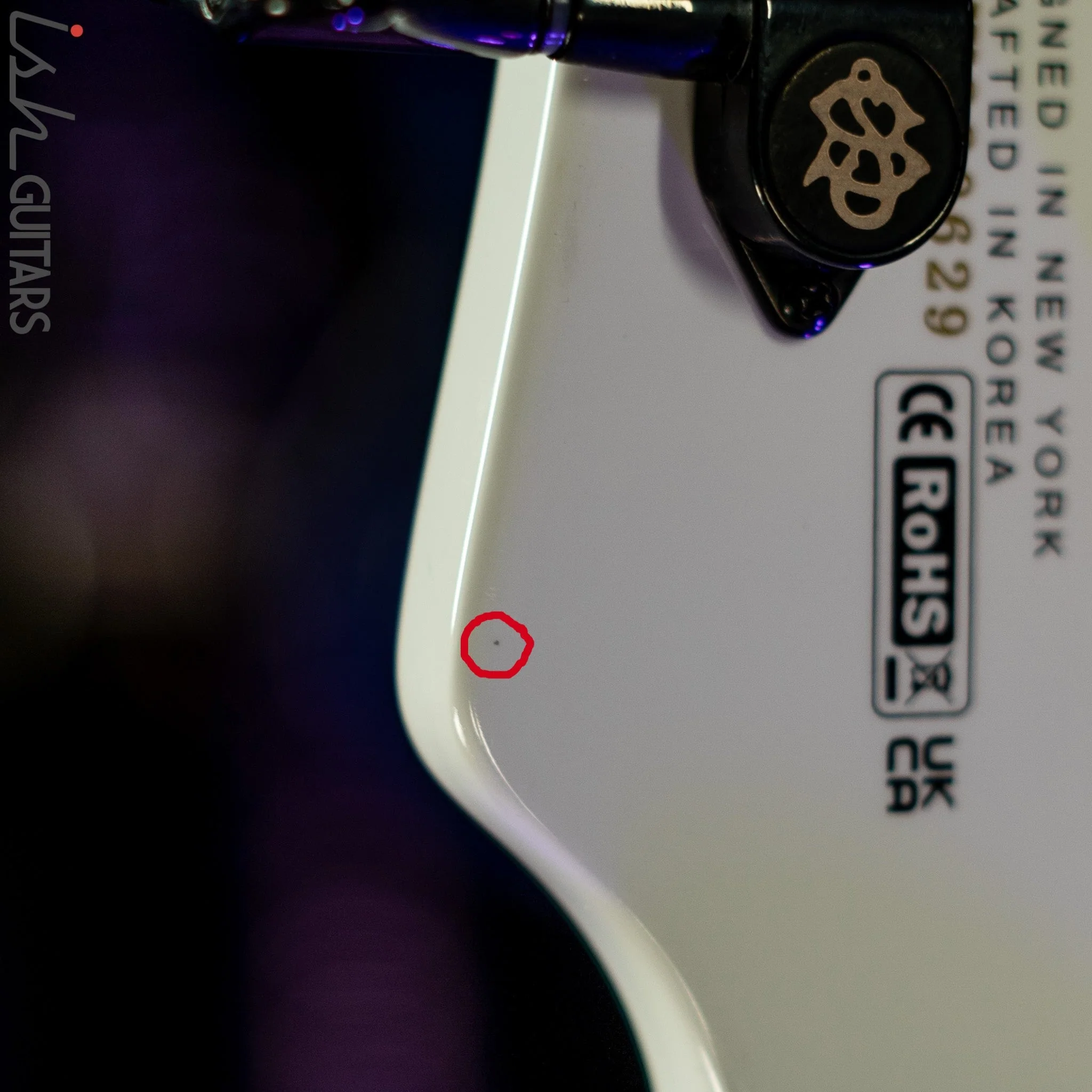 2022 Ish X Spector NS Dimension 5 String EMG Darkglass White Gloss - Image 19