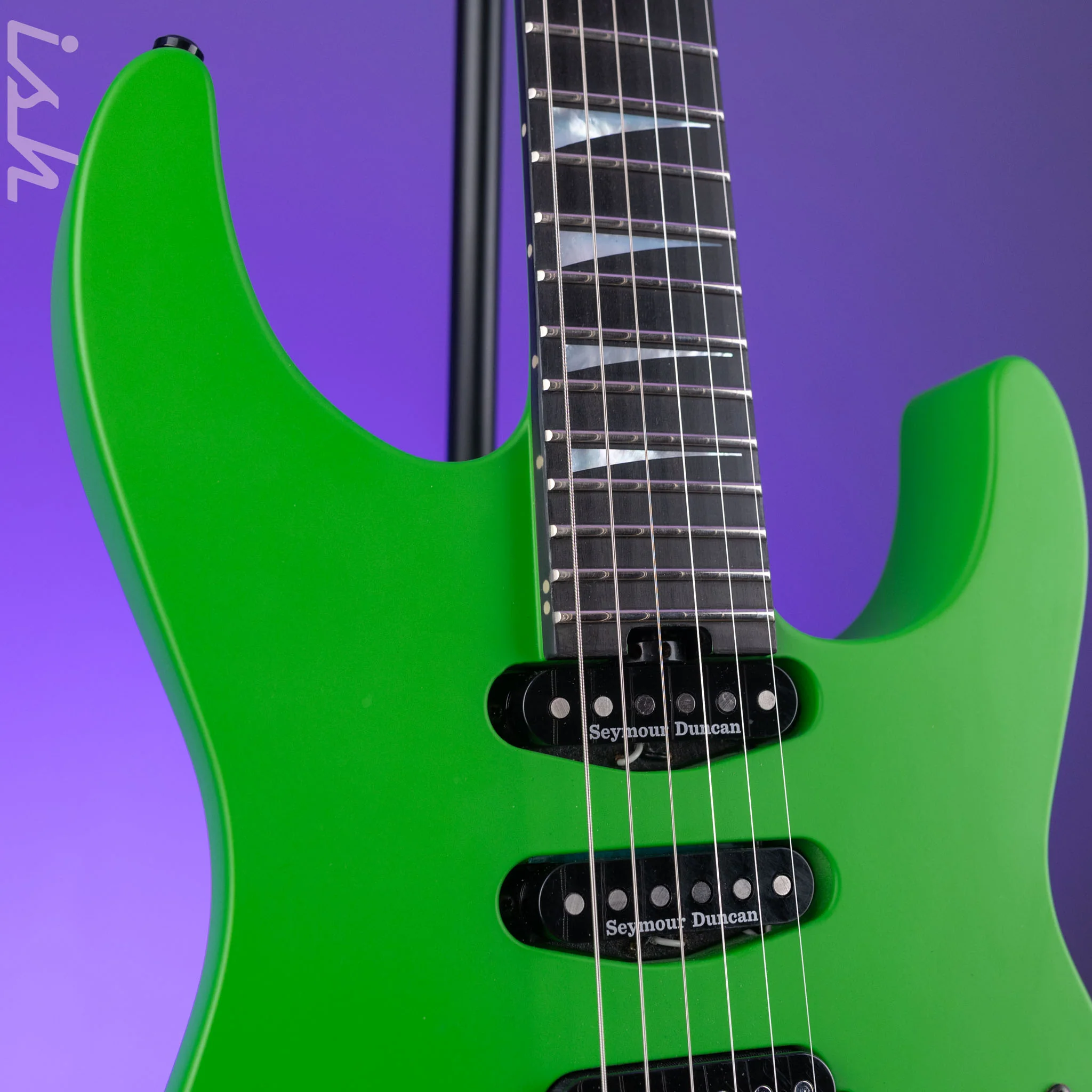 2022 Jackson Soloist SL3 Slime Green - Image 4