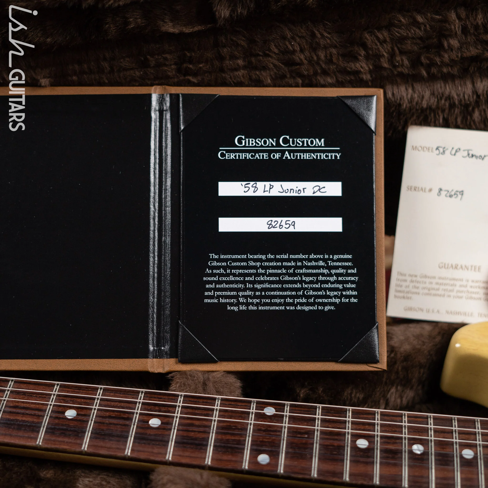 2022 Lefty Gibson '58 Les Paul Junior Double Cut TV Yellow - Image 16
