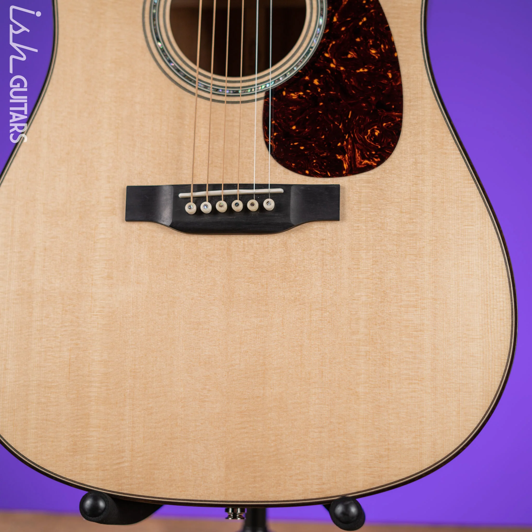 2022 Martin Custom Shop D-28 Cutaway Acoustic Guitar Flamed Koa Natural - Image 5
