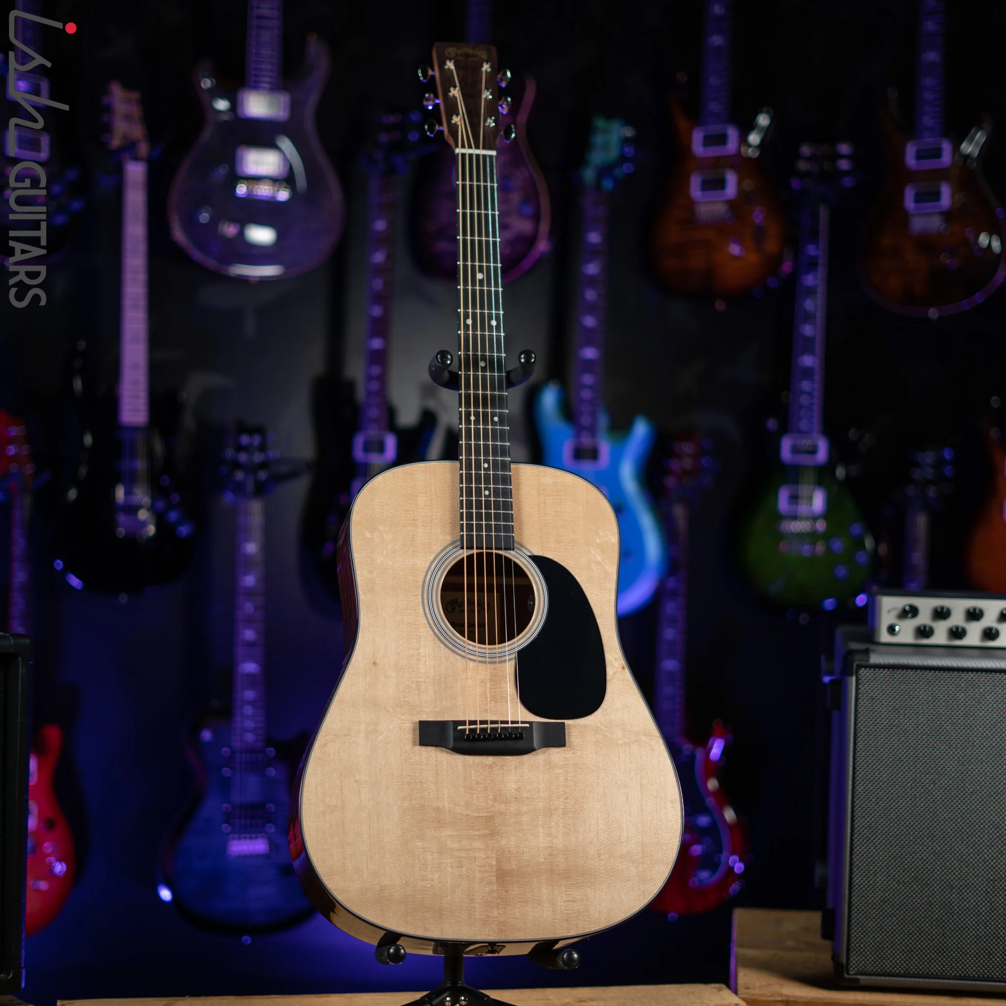 2022 Martin D-12E Road Series Acoustic-Electric Guitar Natural - Image 2