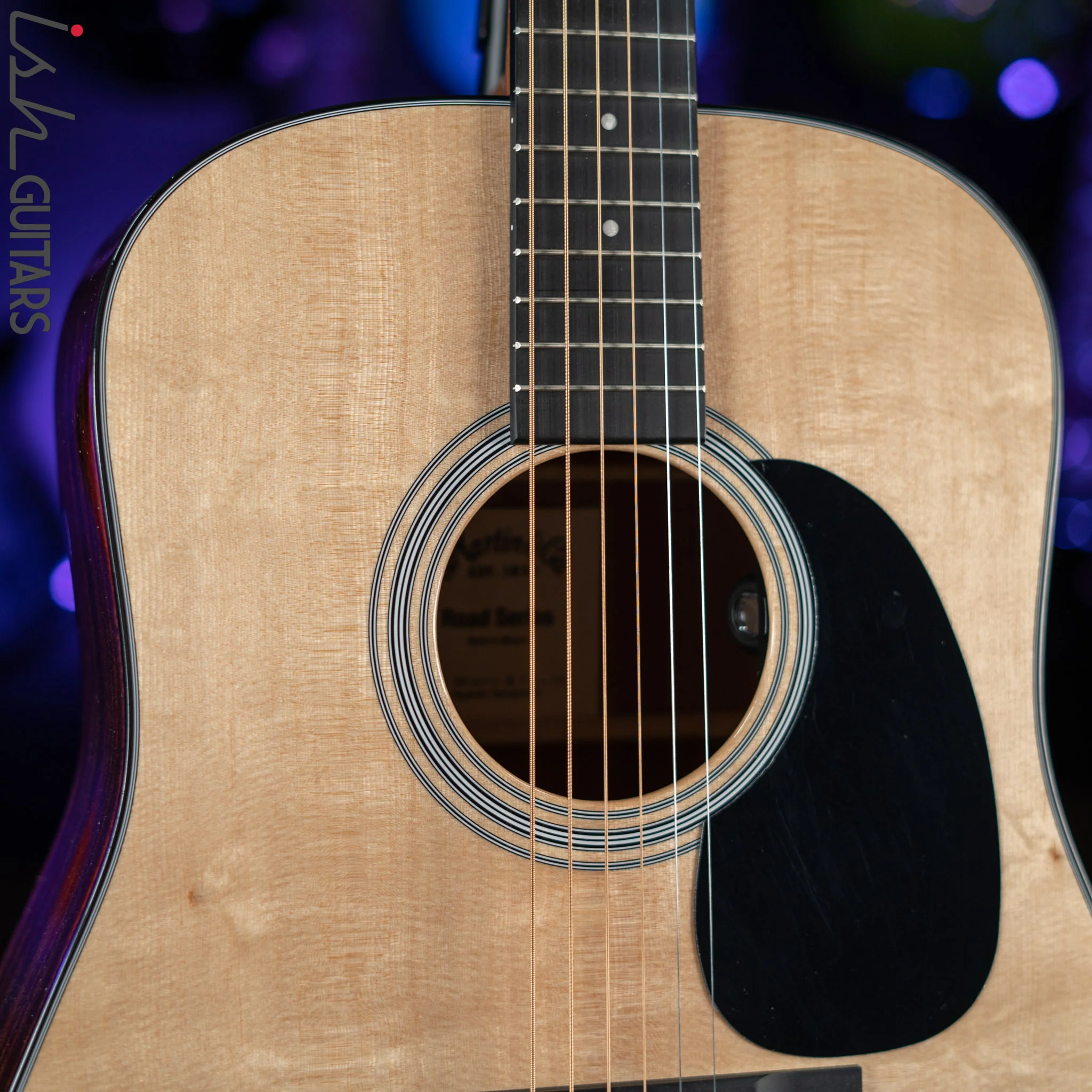 2022 Martin D-12E Road Series Acoustic-Electric Guitar Natural - Image 3