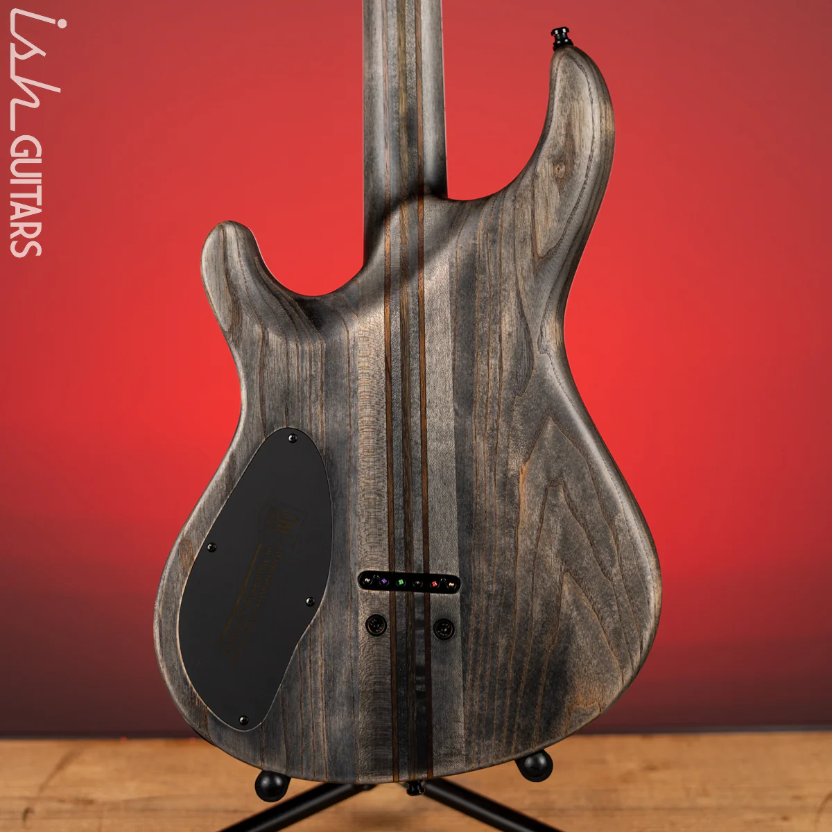 Mayones Regius Core Gothic 6 Bar Antique Black Matte Ash - Image 8
