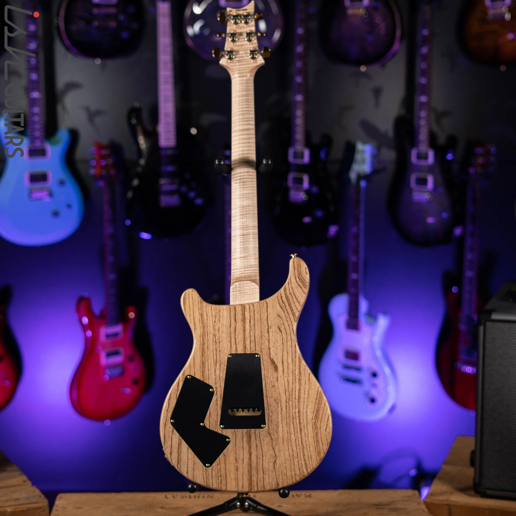 PRS Wood Library Modern Eagle V Satin Opaque Black - Image 7