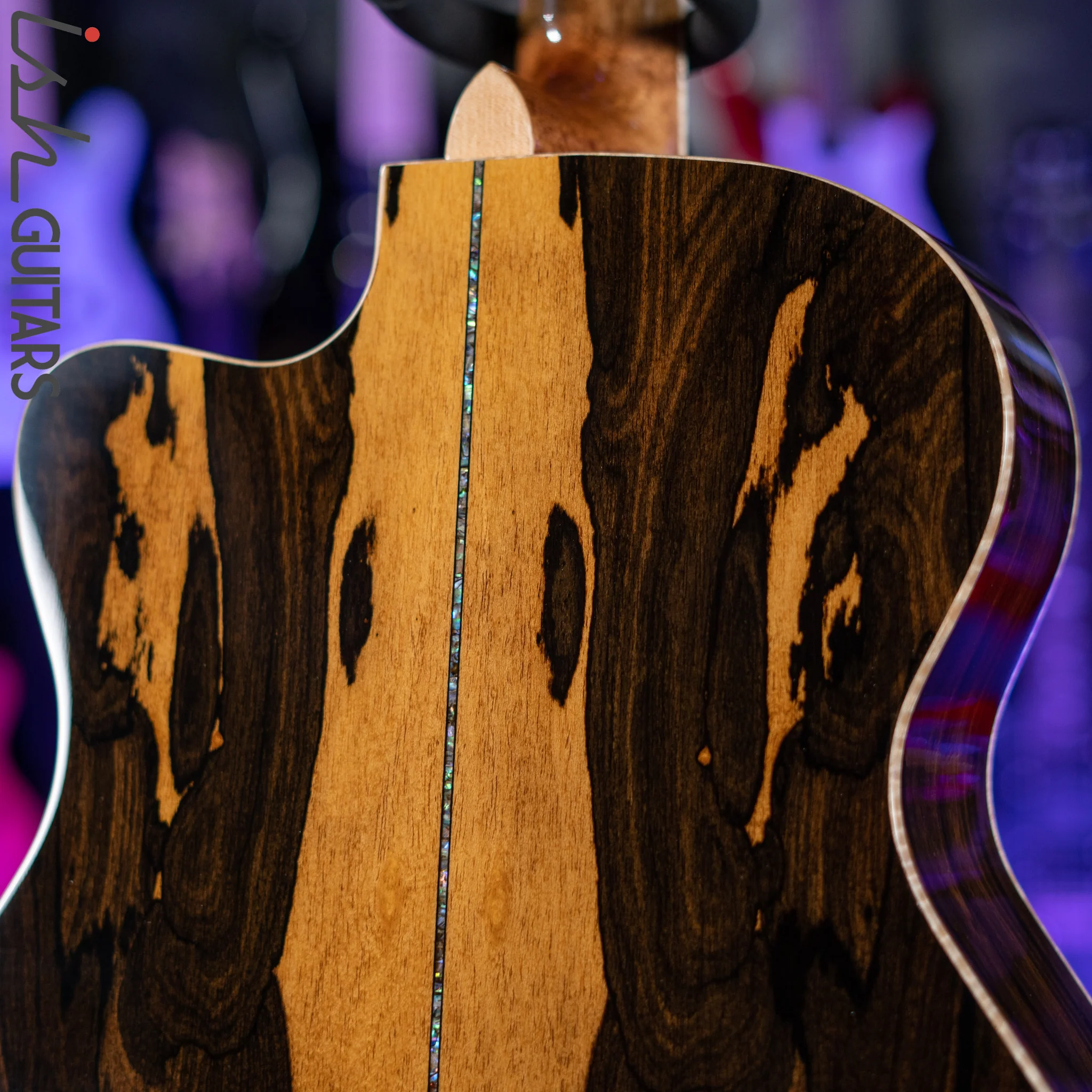 PRS SE A60E Angelus Acoustic Electric Guitar Ziricote - Image 10