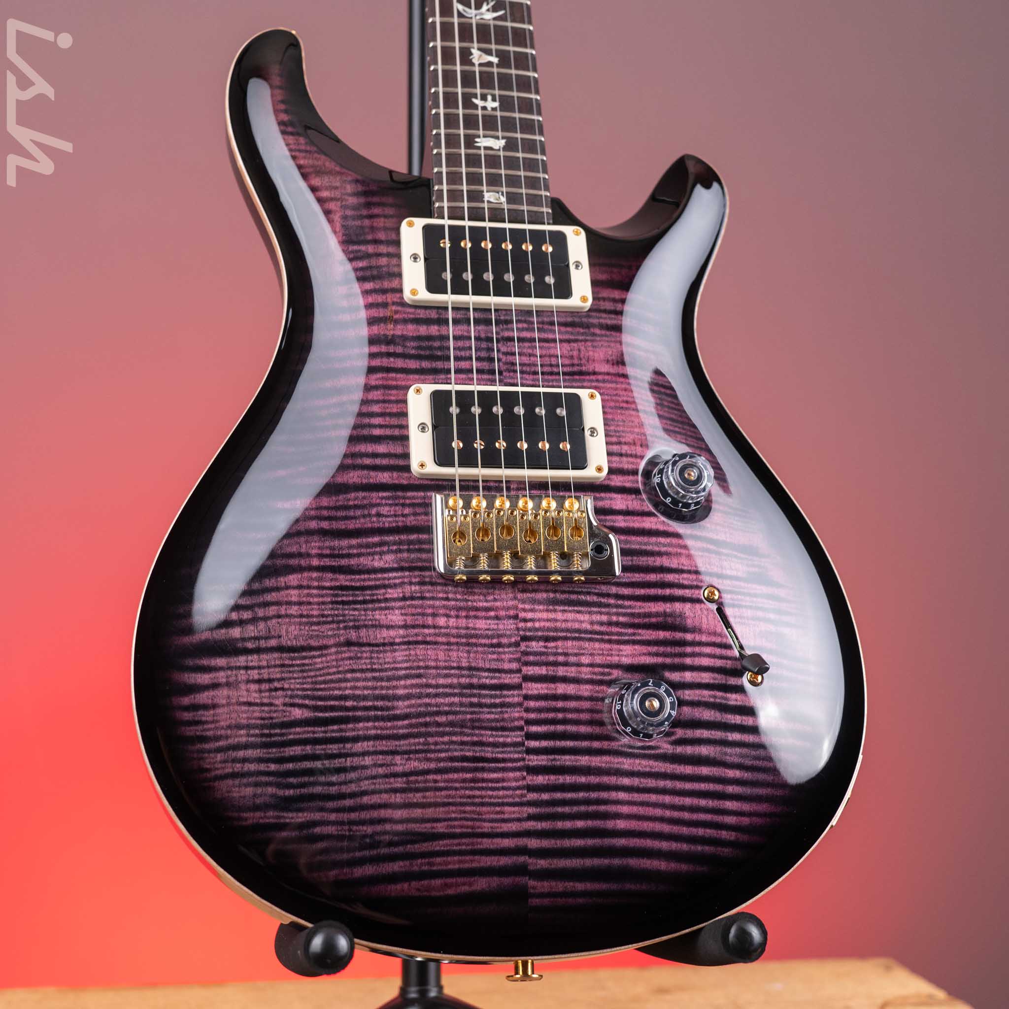 2022 PRS Custom 24 10-Top Purple Mist
