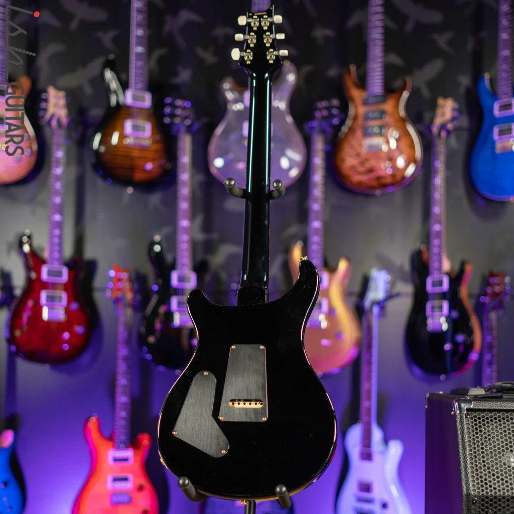 PRS Custom 24 35th Anniversary 10 Top Emerald Green w/ Black Wrap Burst - Image 8
