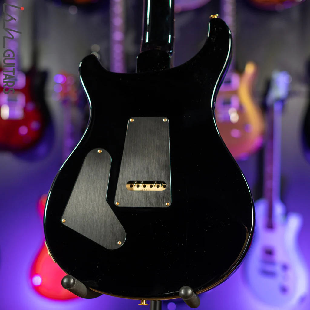 PRS Custom 24 35th Anniversary 10 Top Emerald Green w/ Black Wrap Burst - Image 9