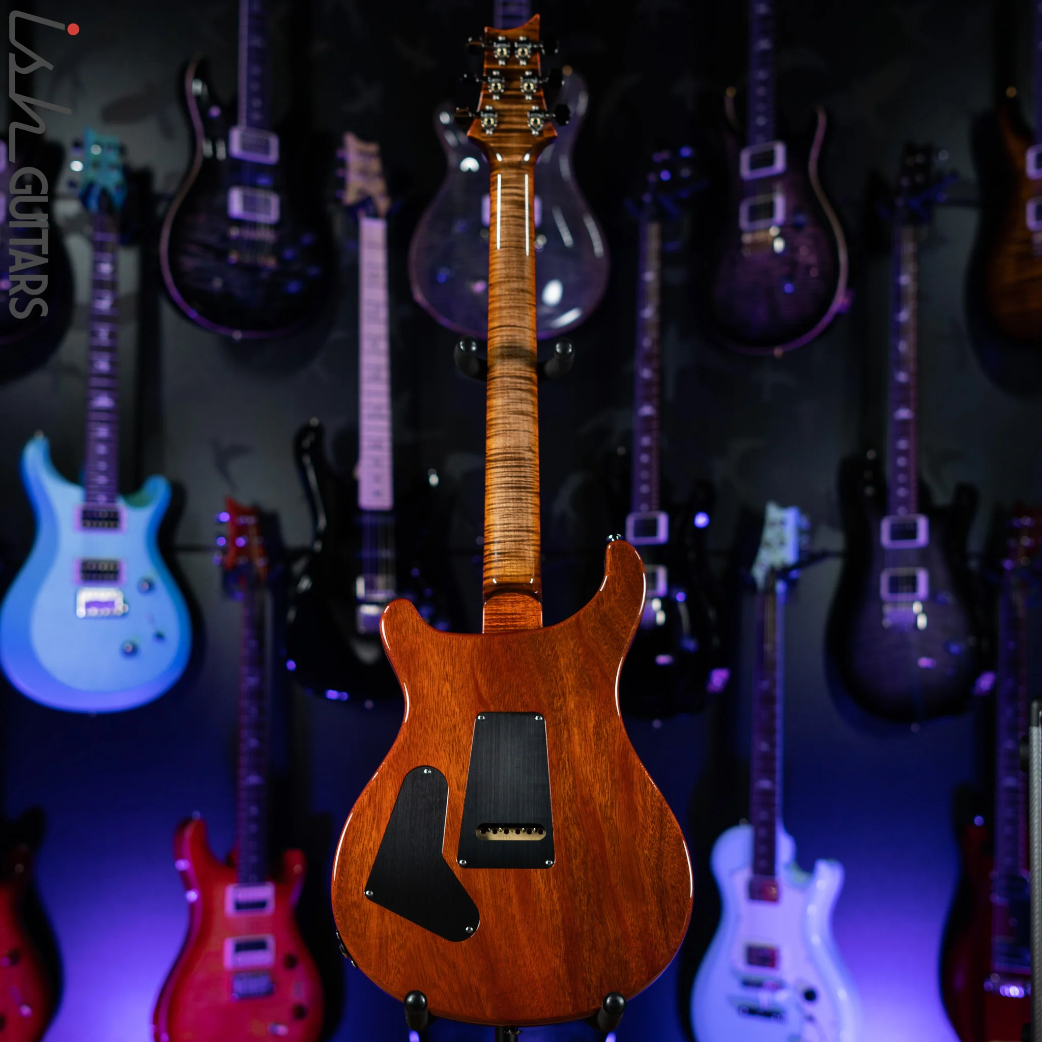 PRS Wood Library Custom 24 Autumn Sky 10 Top Quilt Figured Maple Neck - Image 6