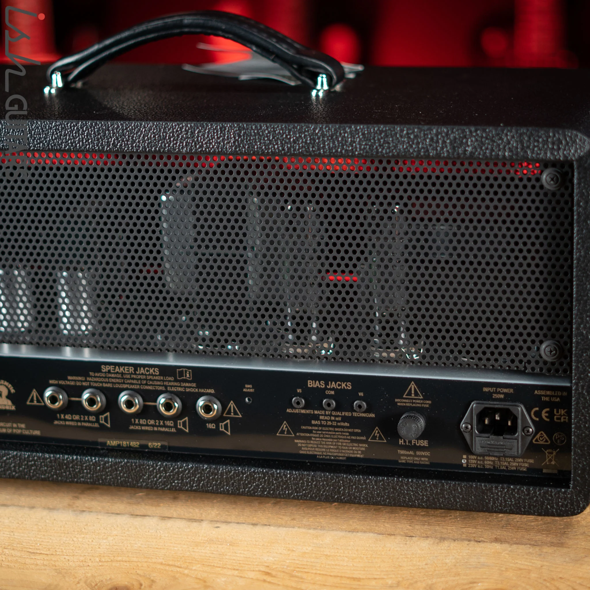 2022 PRS HDRX 50-watt Amplifier Head Black - Image 6