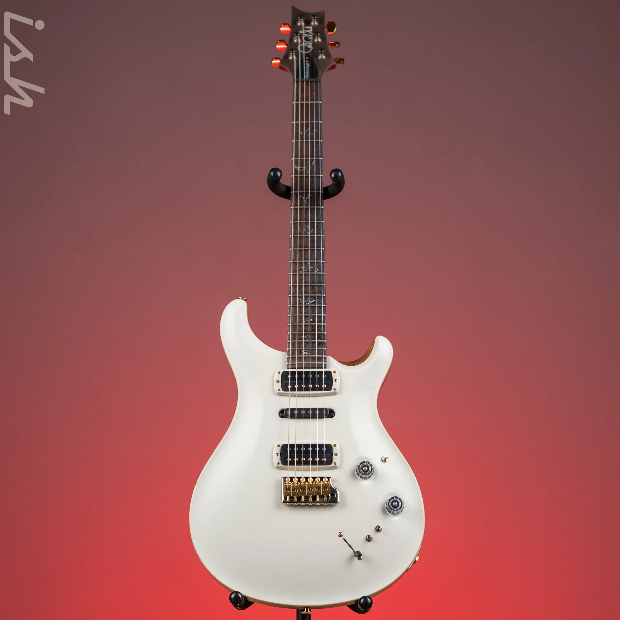 2022 PRS Modern Eagle V White Satin - Image 2
