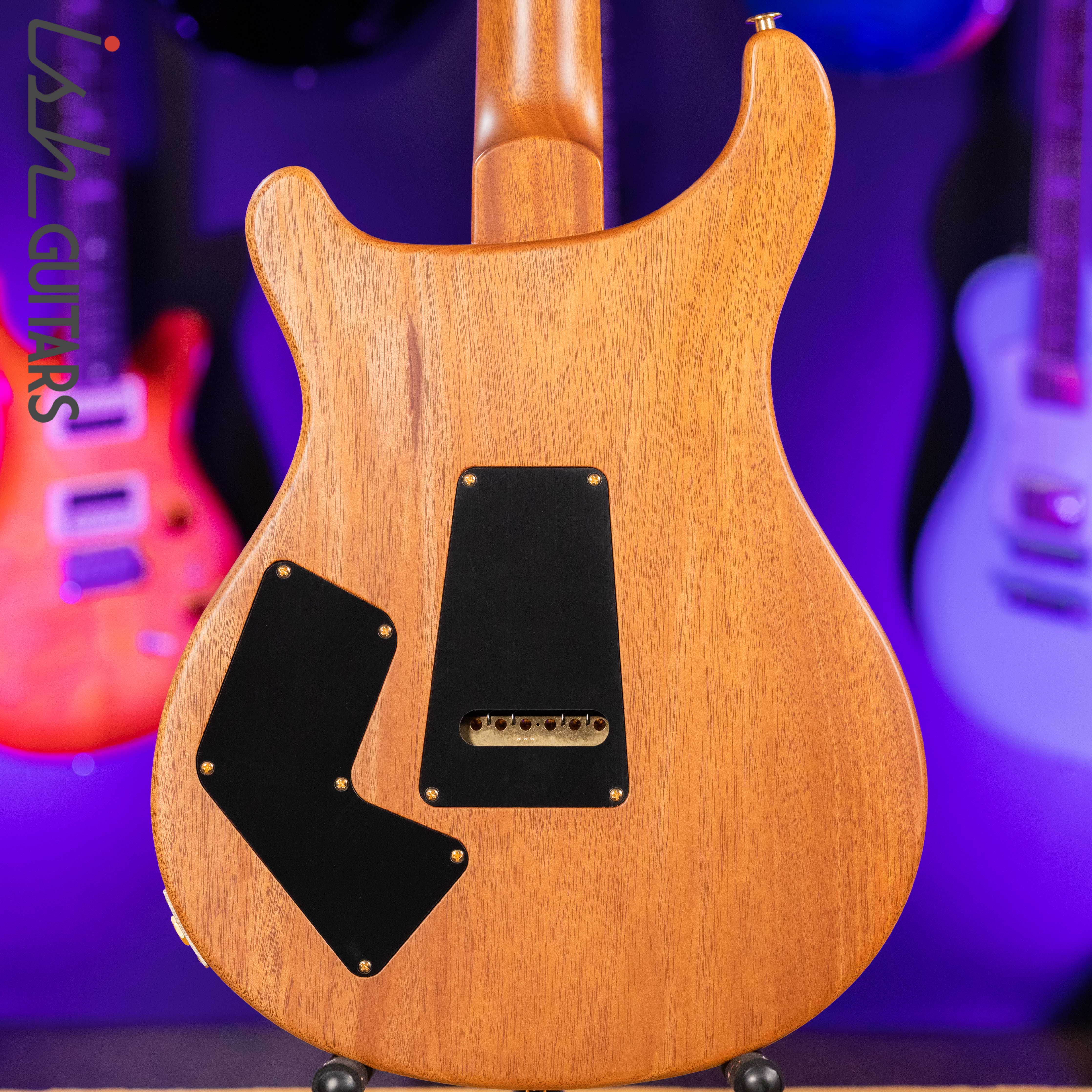 PRS Wood Library Modern Eagle V Satin Opaque Black Brazilian Rosewood - Image 10